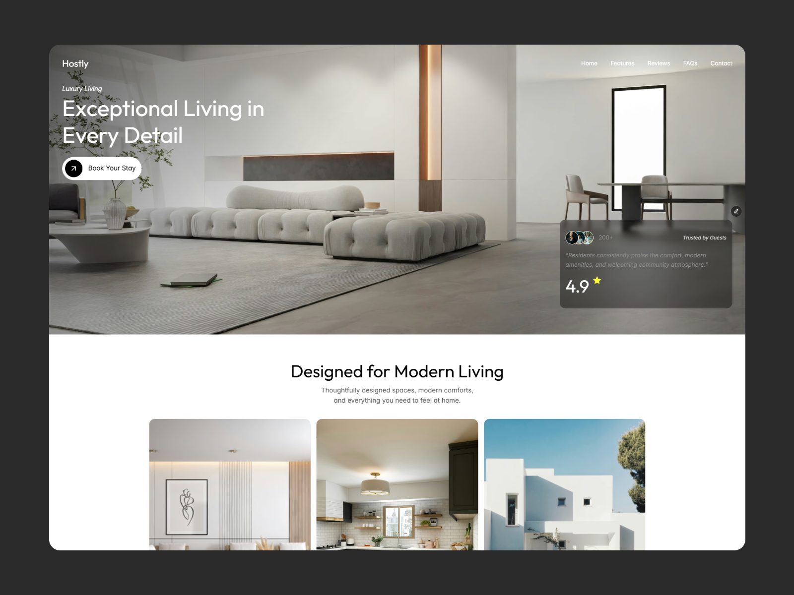 Screenshot 1 of Hostly