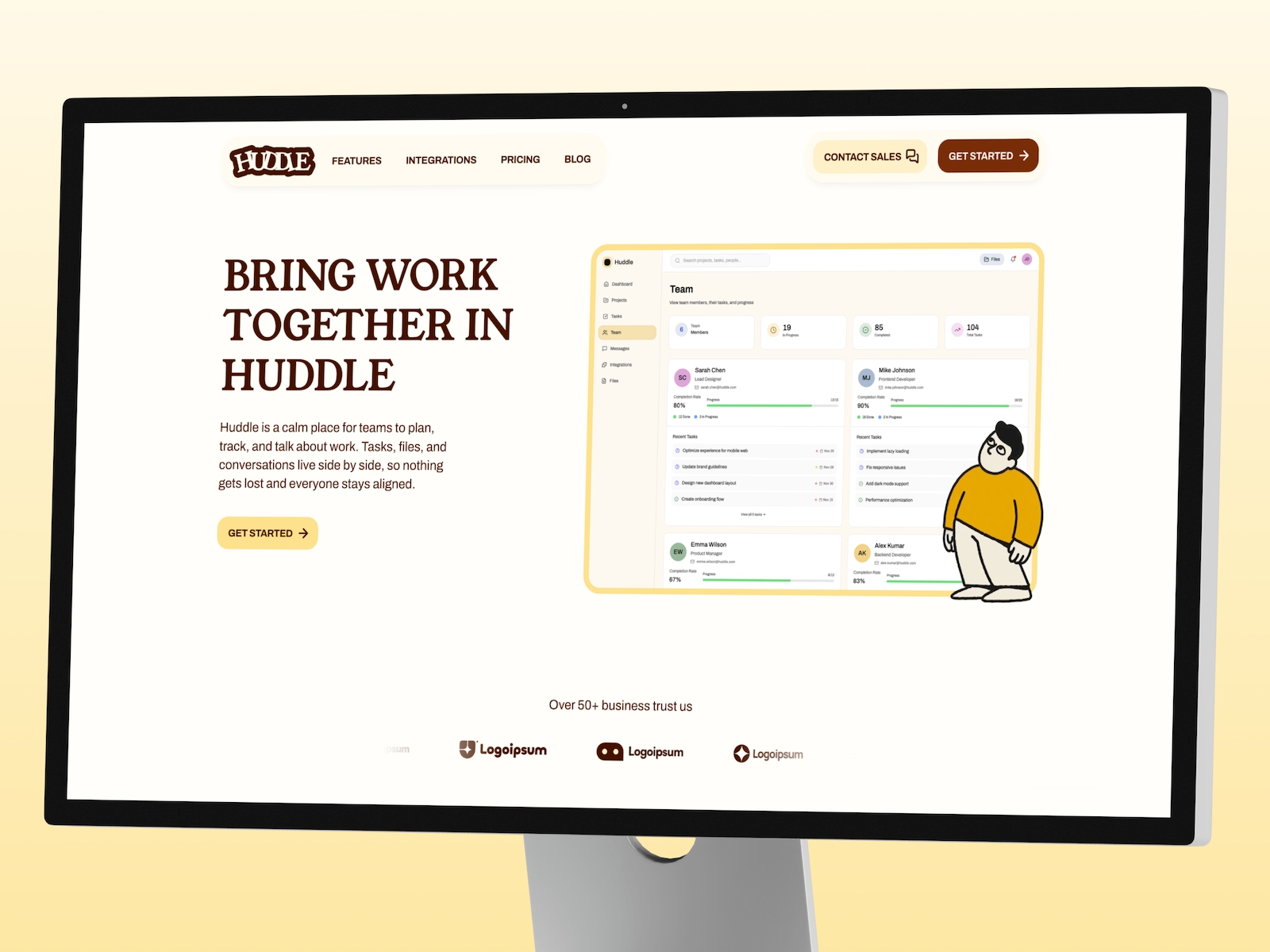 Screenshot 1 of Huddle
