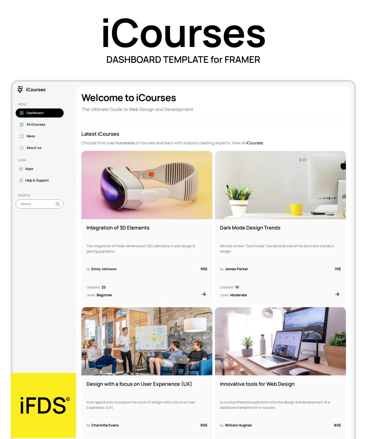 Screenshot 1 of iCourses