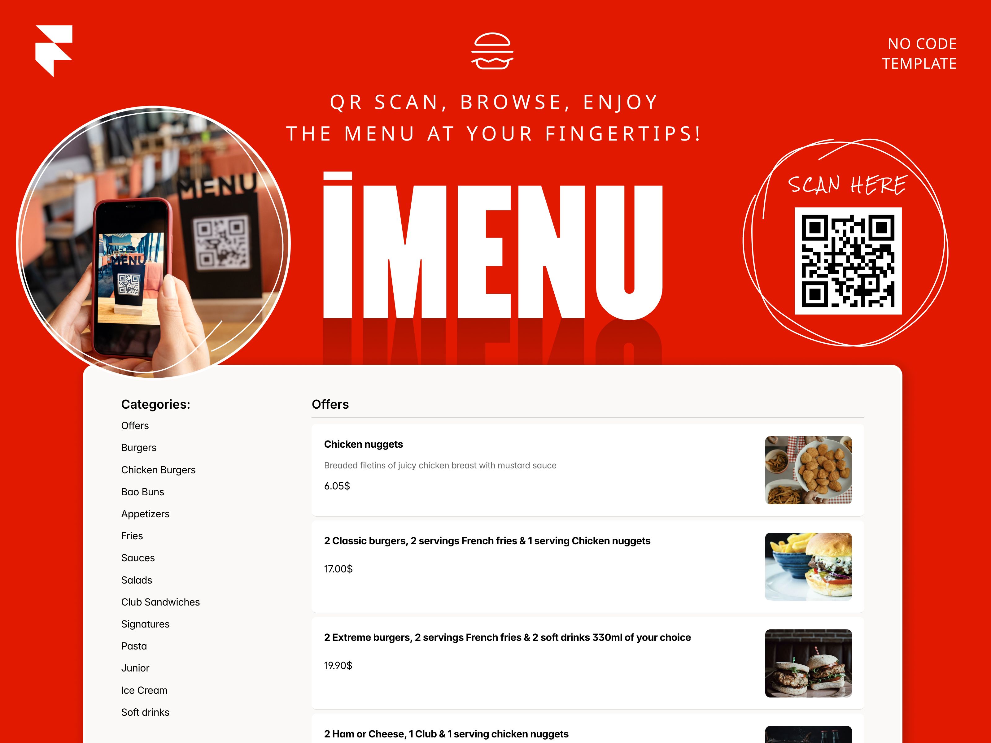 Screenshot 1 of iMenu