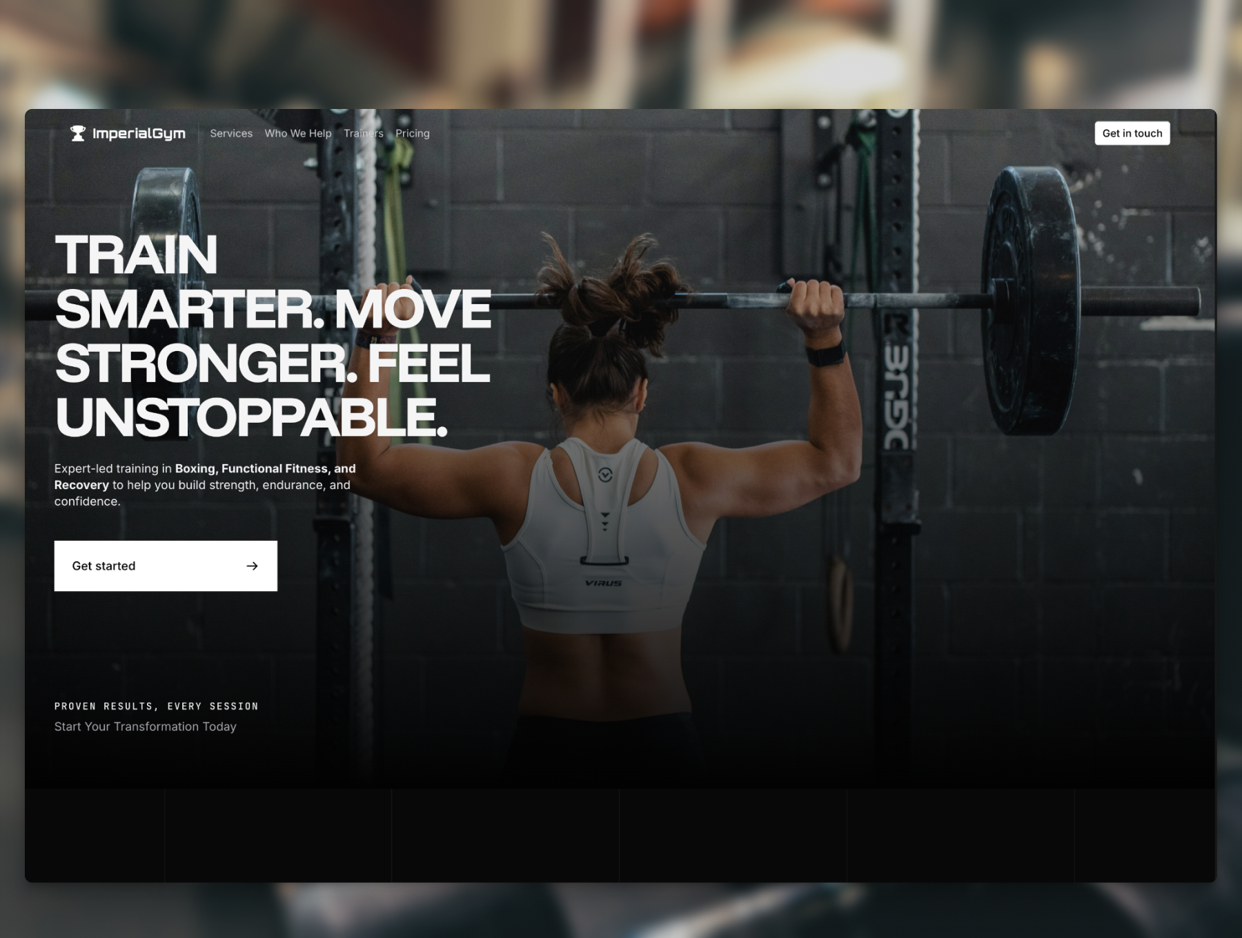 Screenshot 1 of ImperialGym -