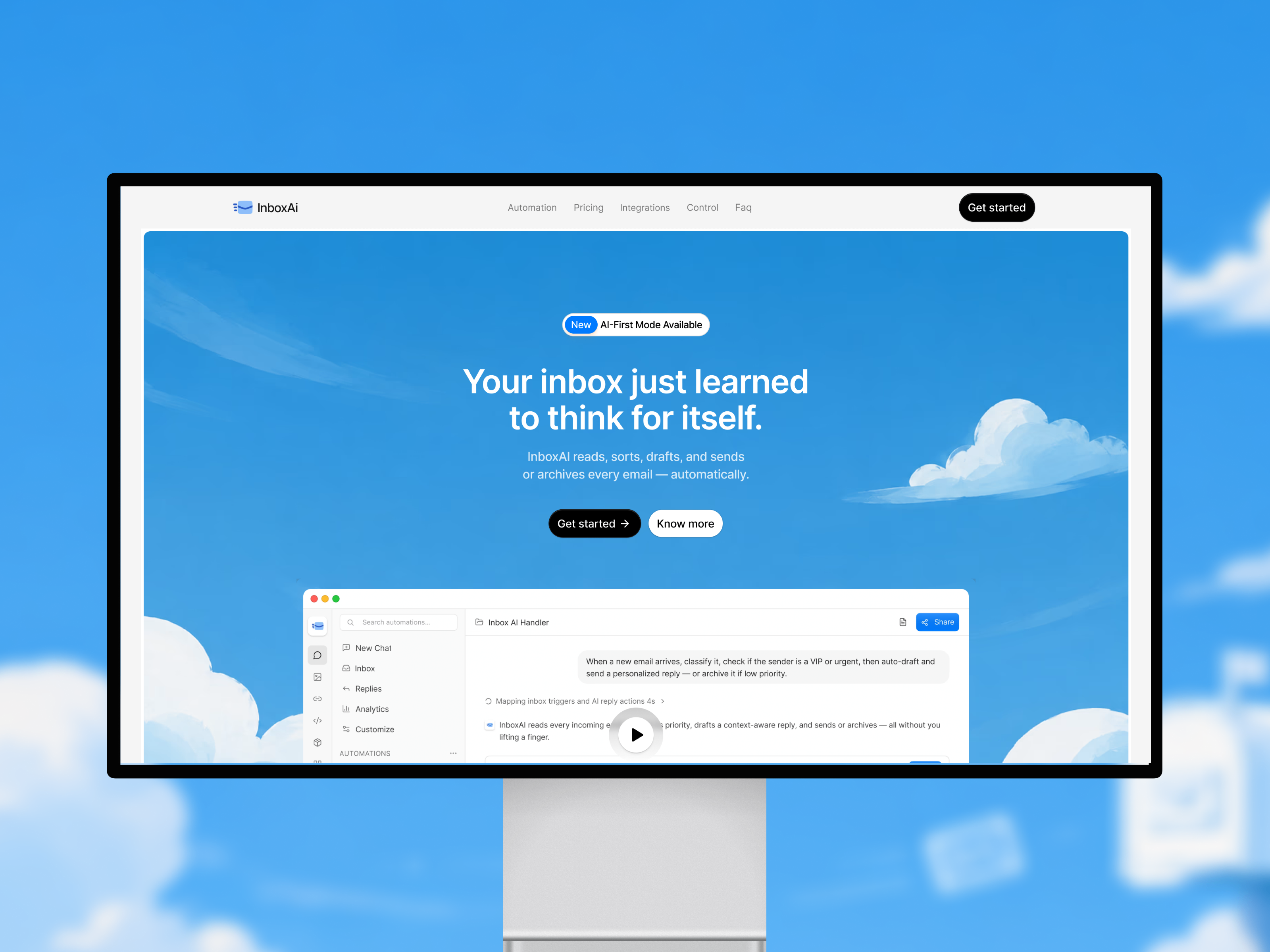 Screenshot 1 of InboxAI