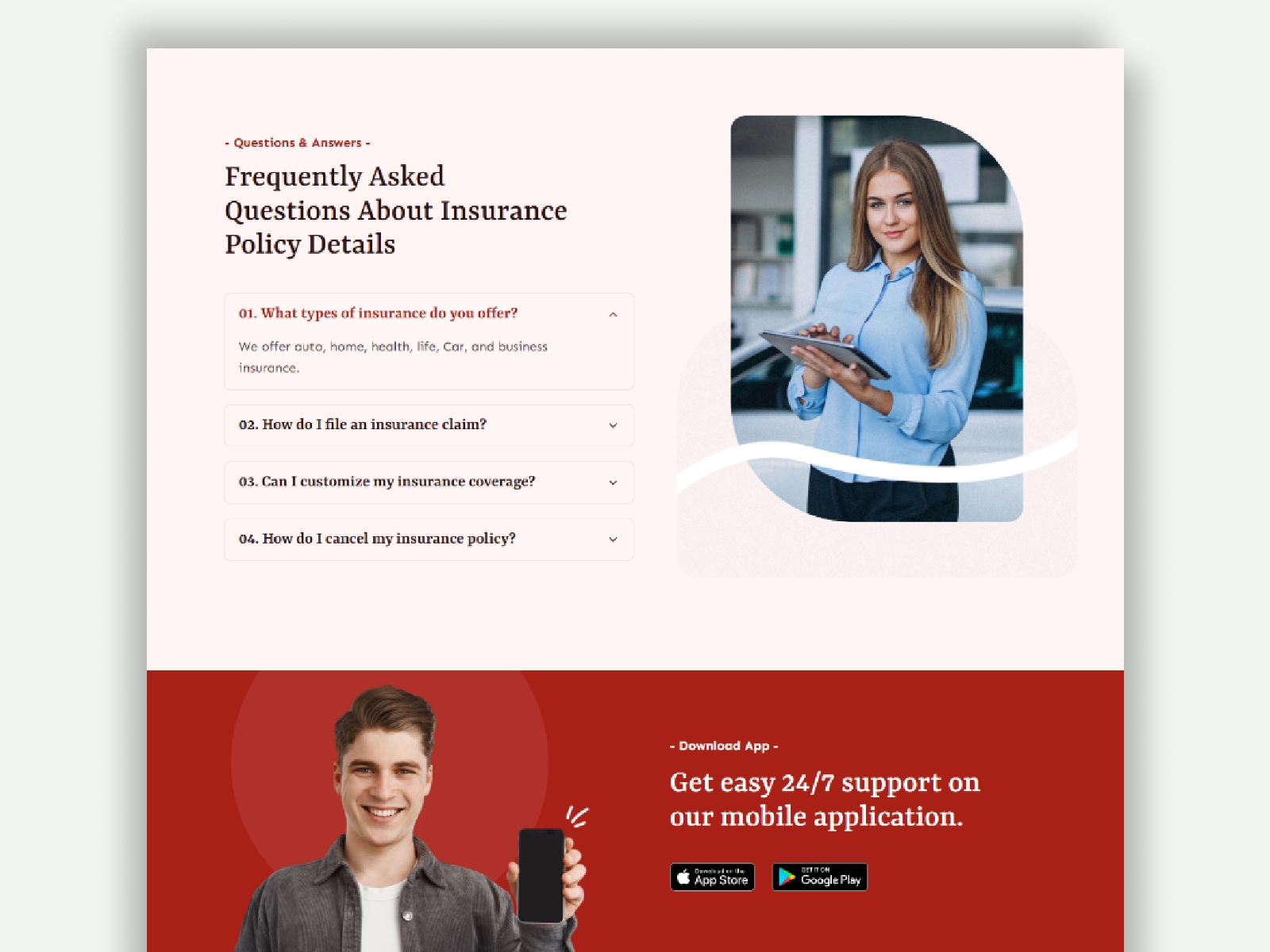 Screenshot 4 of Insurances