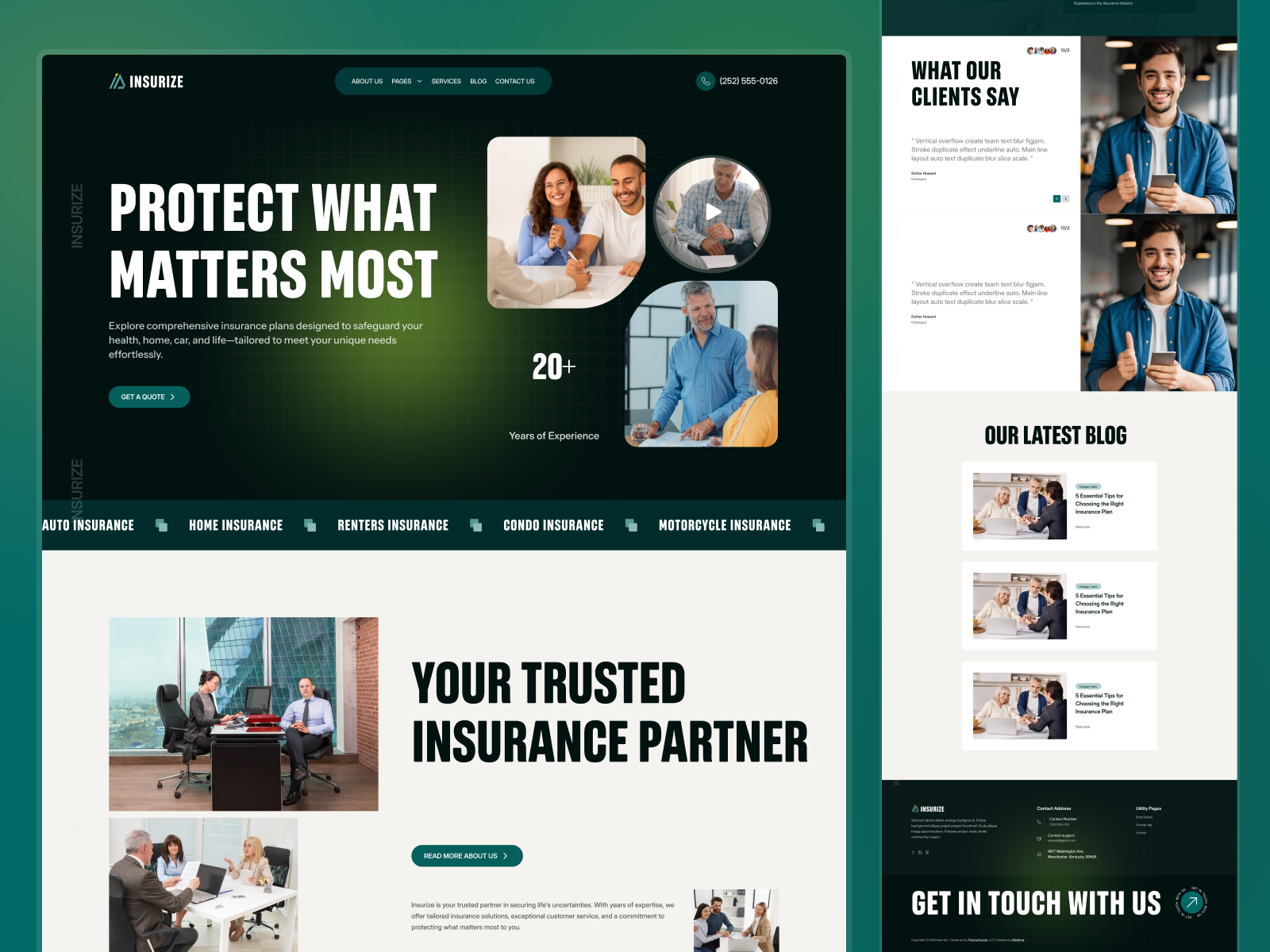 Screenshot 1 of Insurize