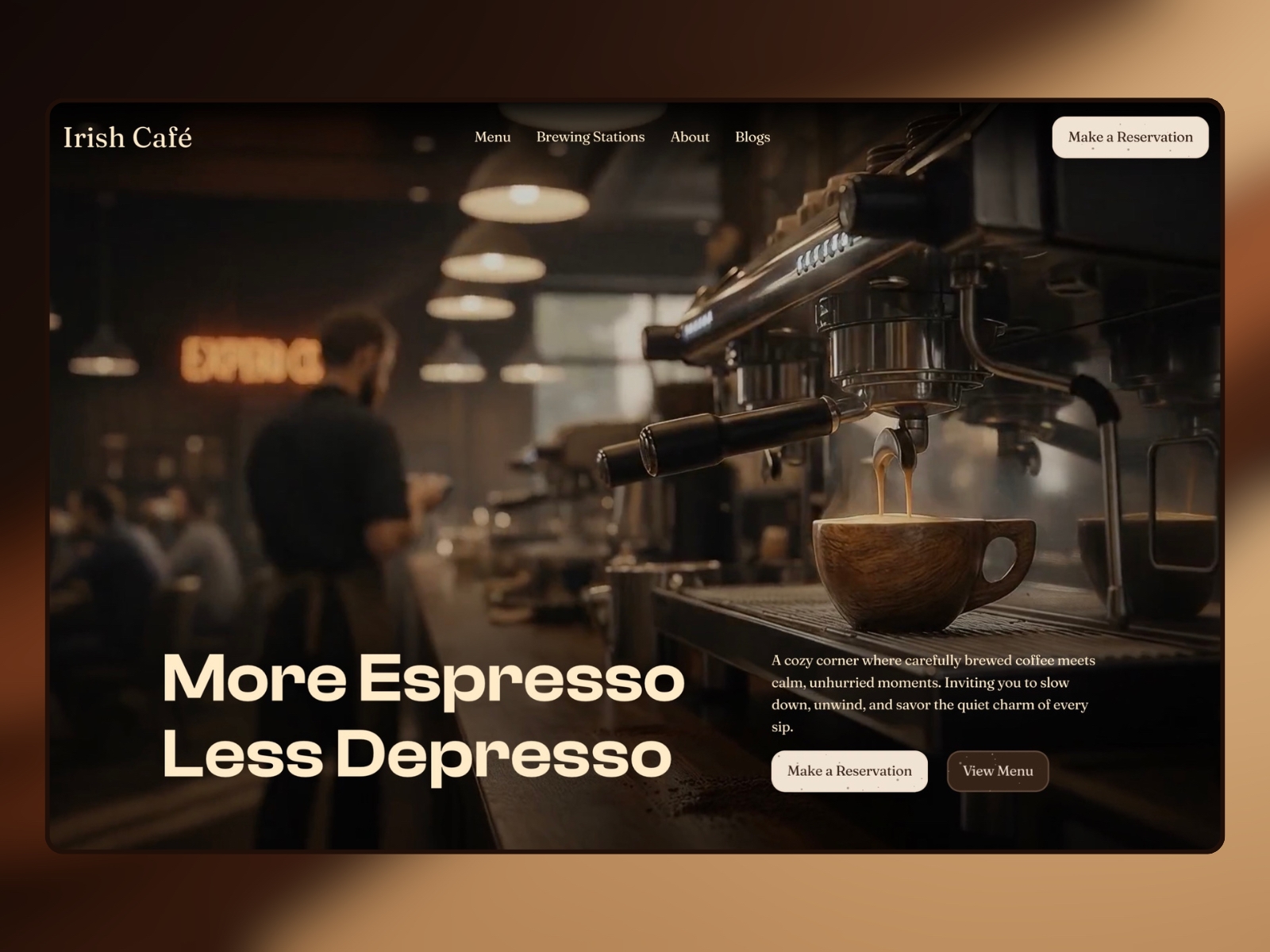 Screenshot 1 of Irish Café