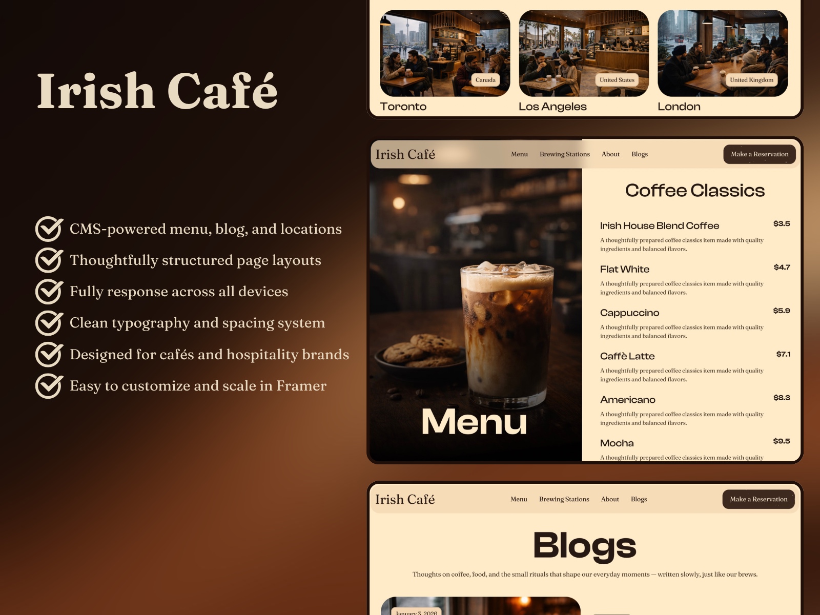 Screenshot 2 of Irish Café