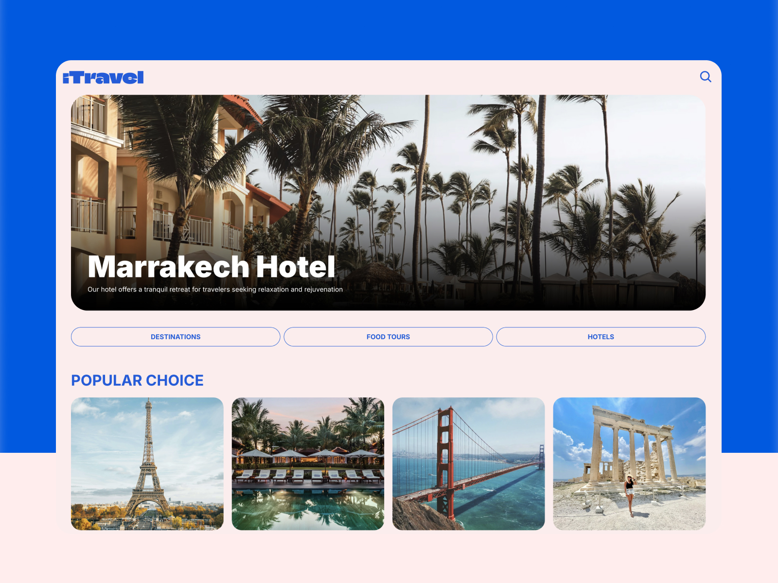 Screenshot 1 of iTravel