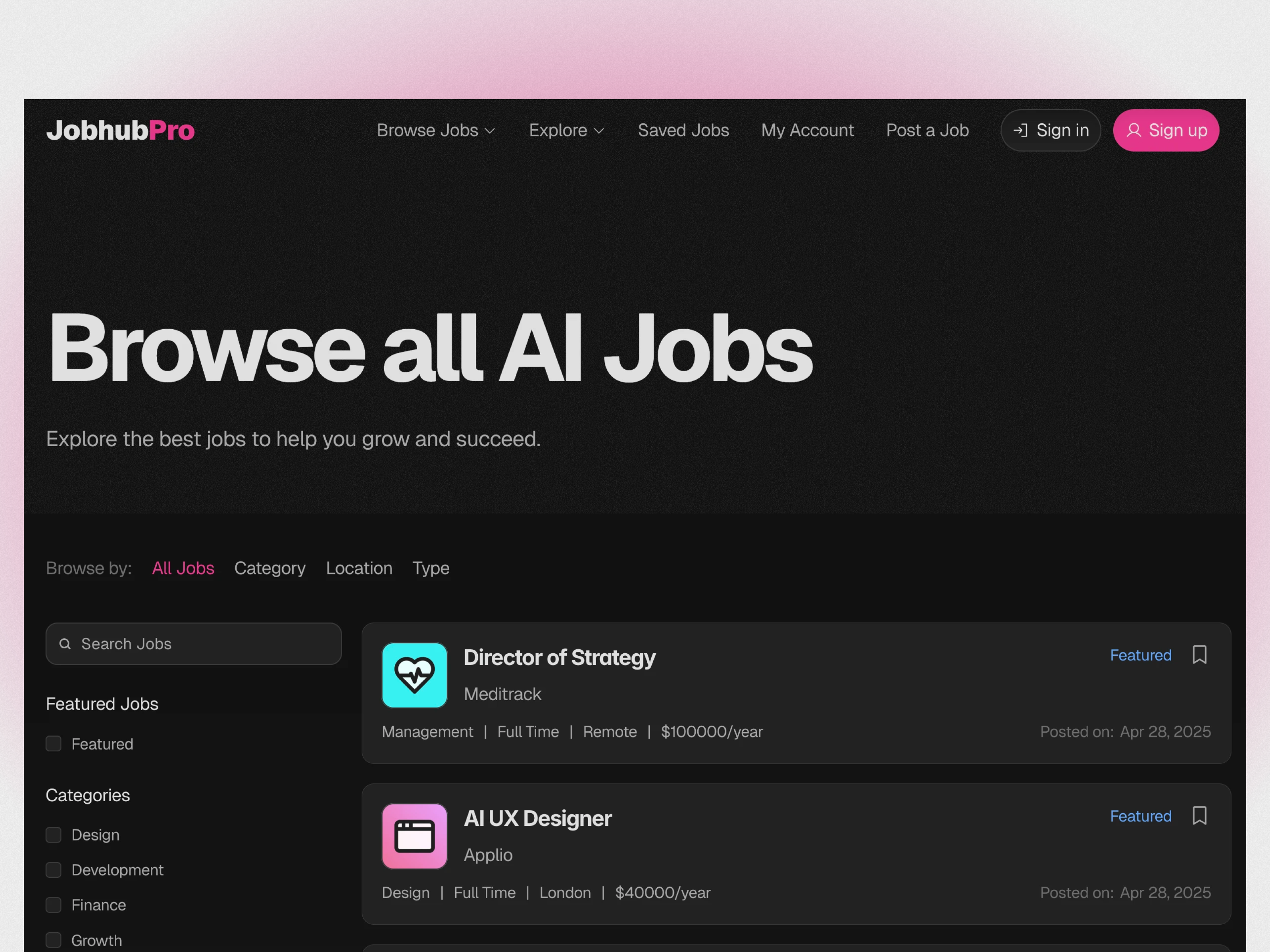 Screenshot 3 of Jobhub PRO
