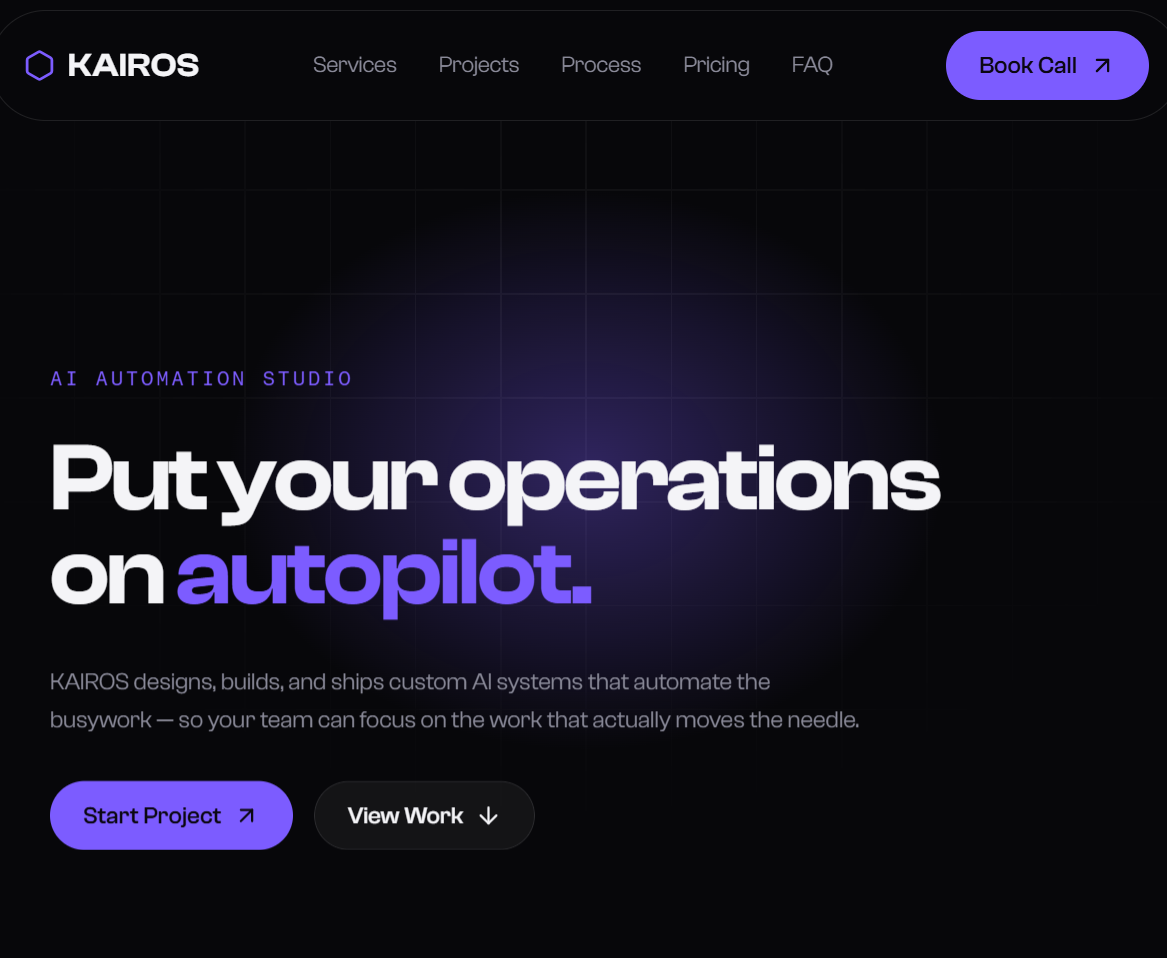 Screenshot 1 of KAIROS/Automation Ag