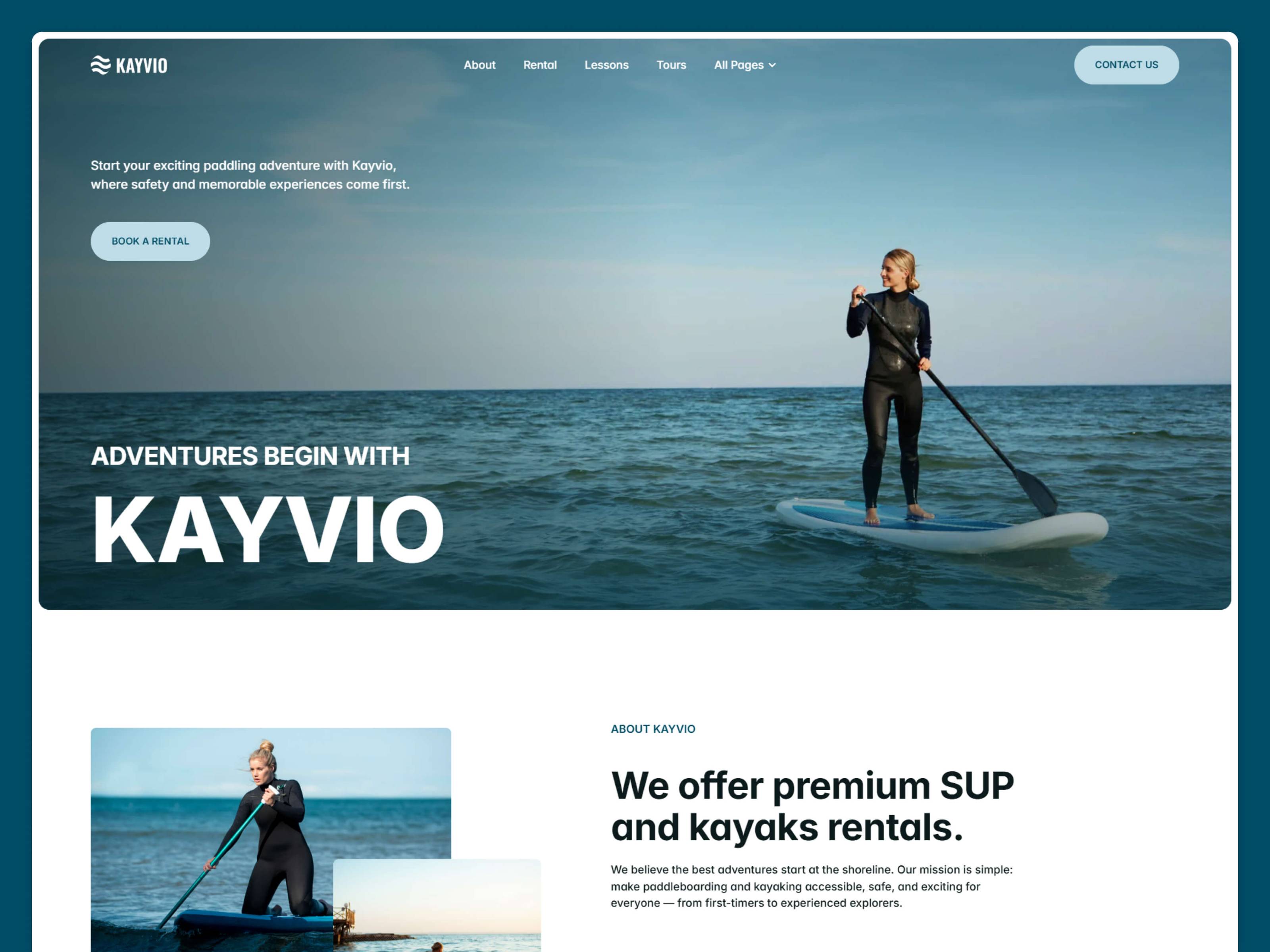 Screenshot 1 of Kayak Rental