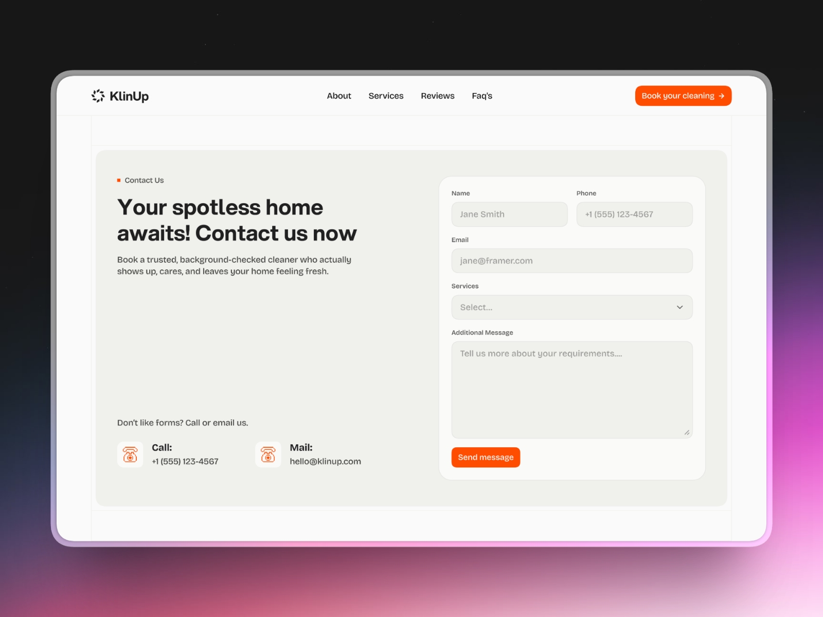 Screenshot 4 of KlinUp