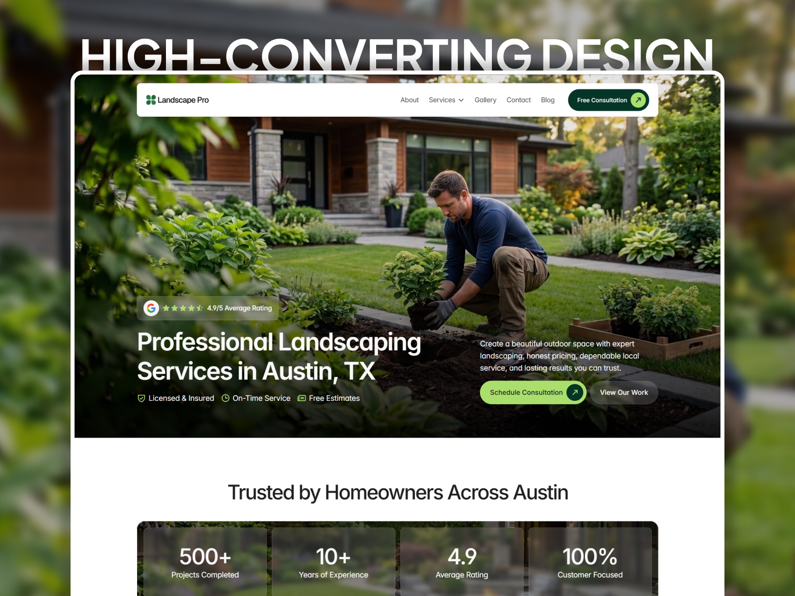 Screenshot 1 of Landscape Pro