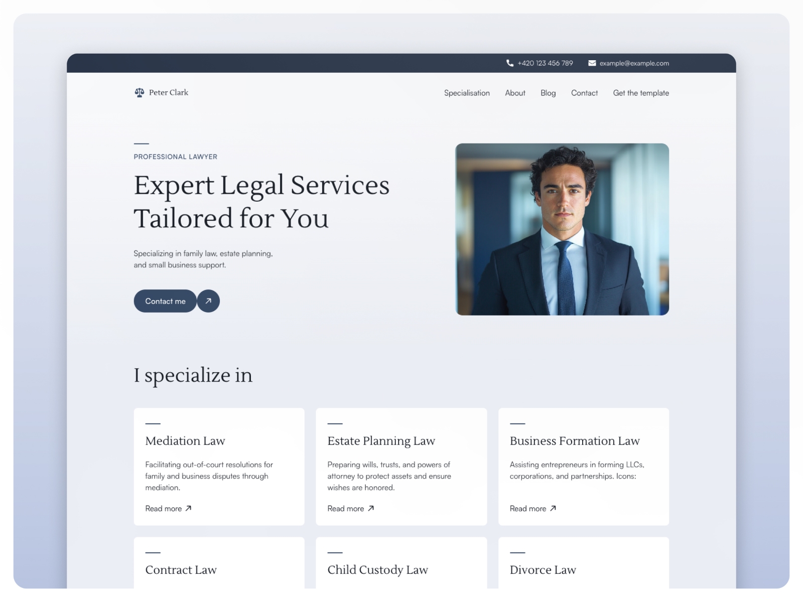 Screenshot 1 of Lawfolio