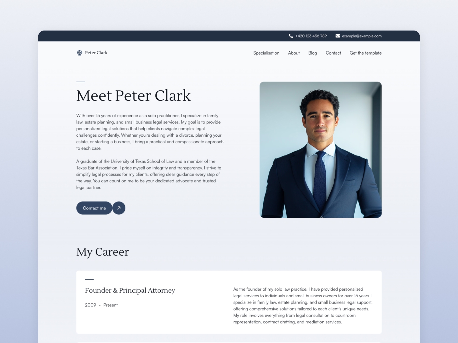 Screenshot 3 of Lawfolio