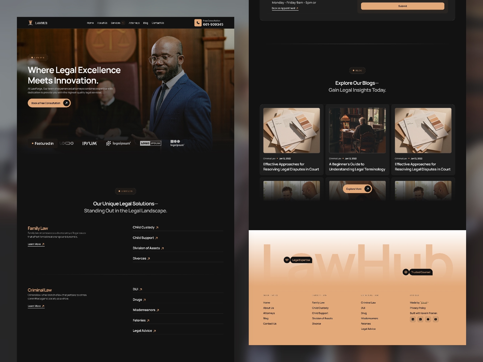 Screenshot 1 of LawHub