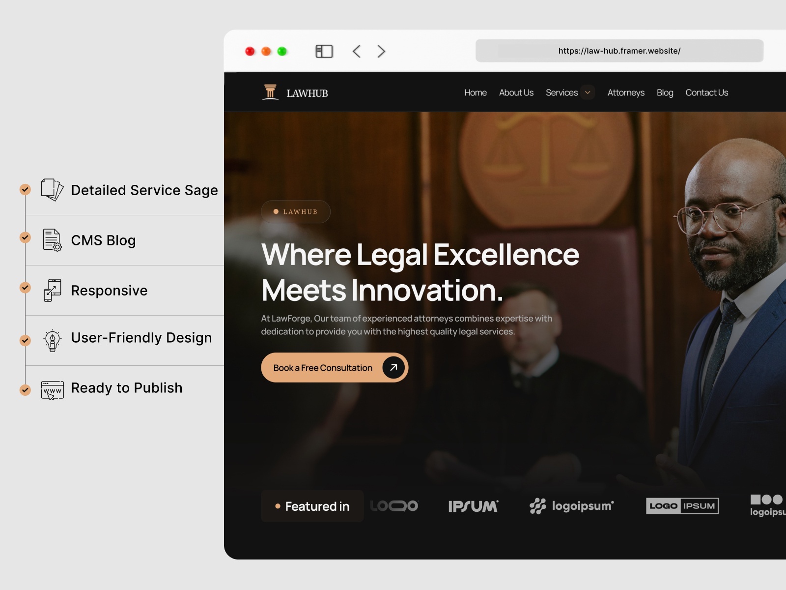 Screenshot 2 of LawHub