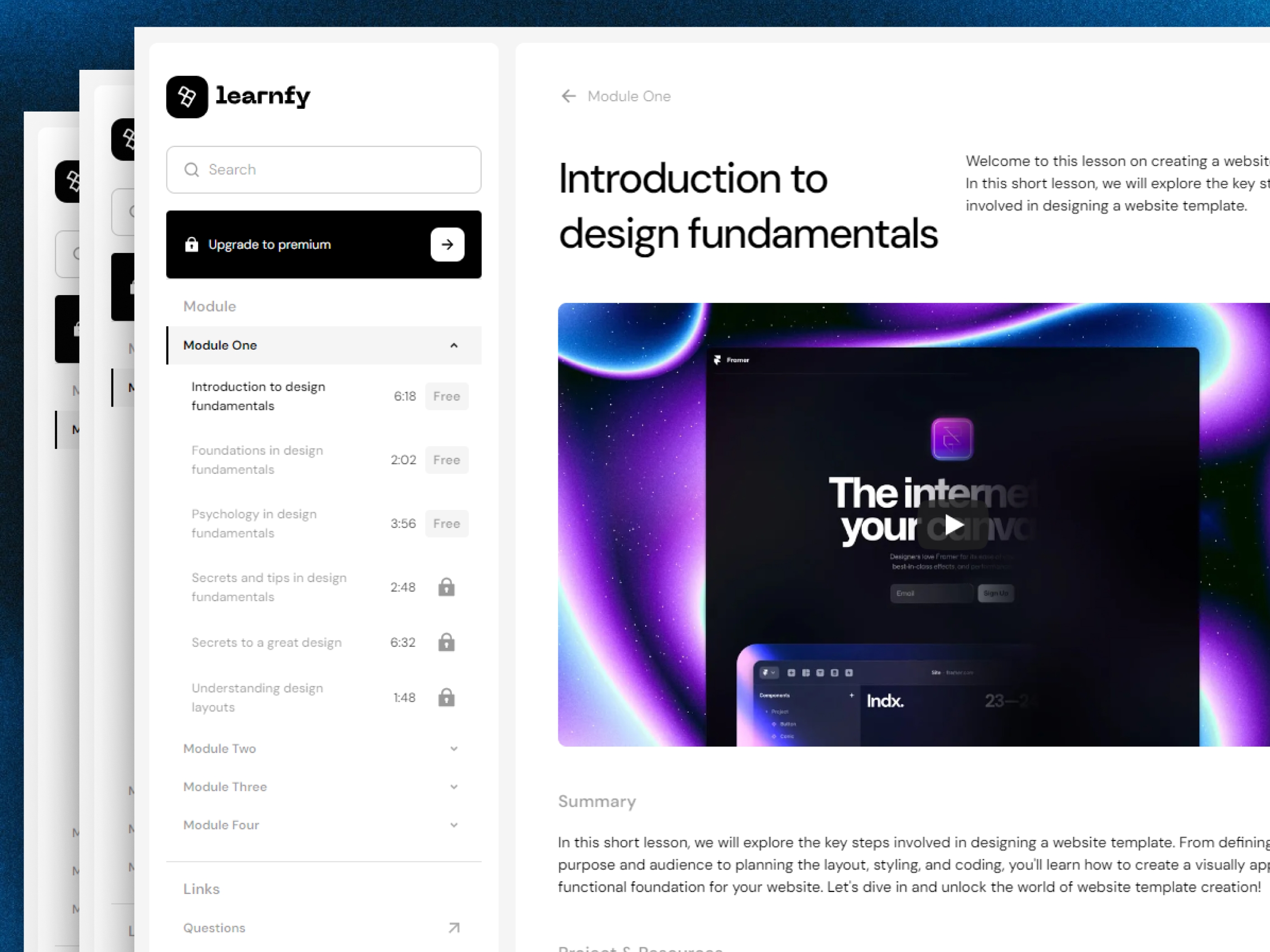 Screenshot 1 of Learnfy