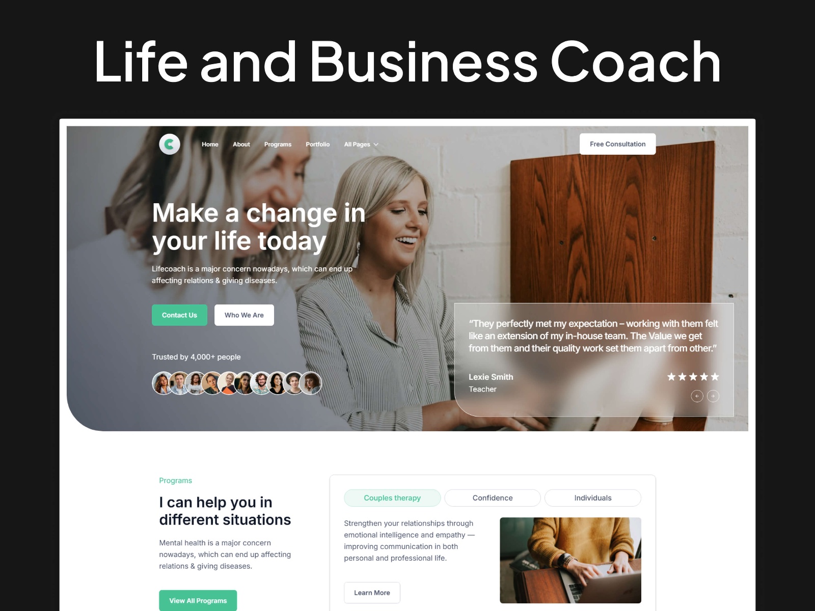 Screenshot 1 of Lifecoach