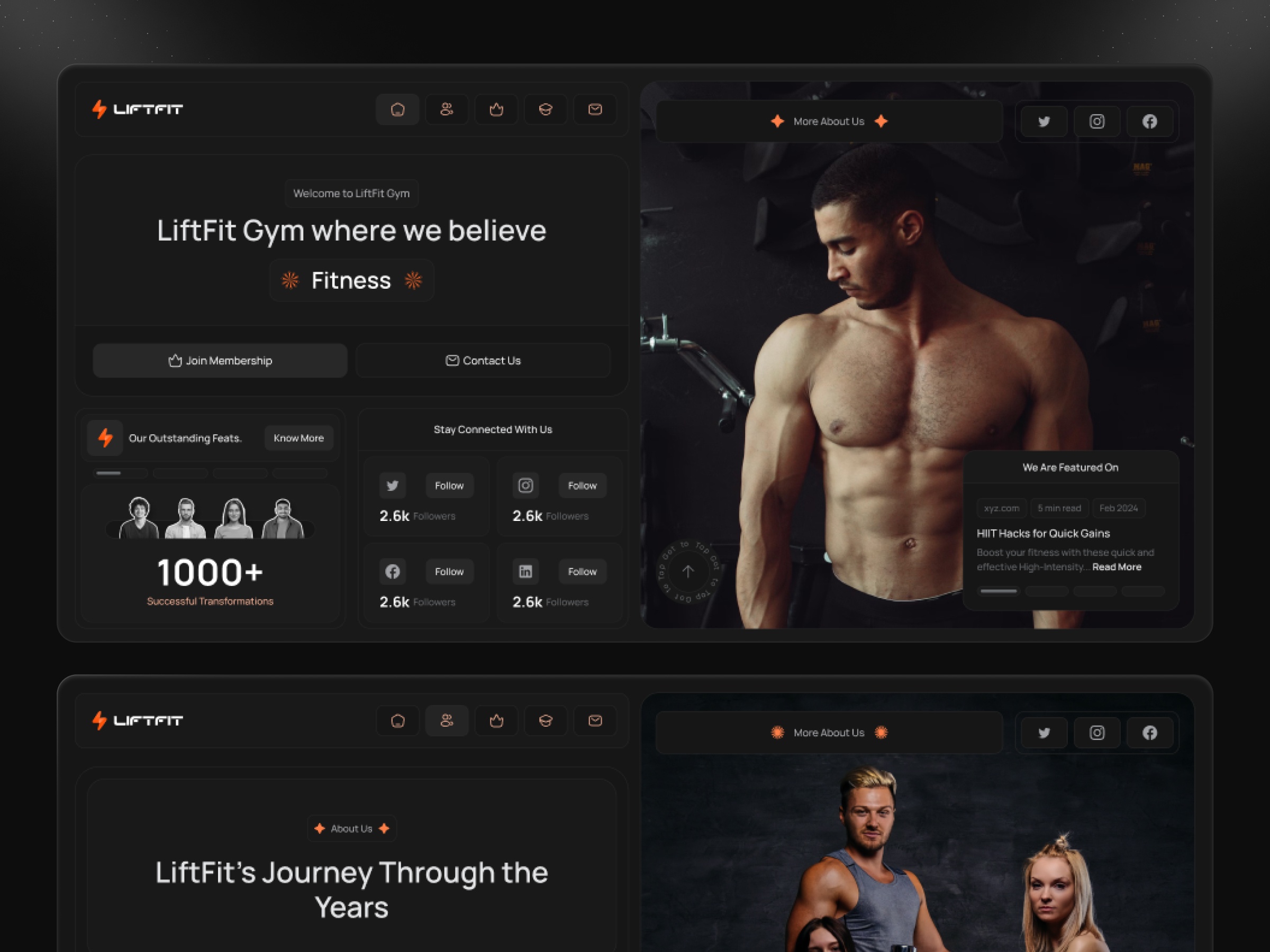 Screenshot 1 of LiftFit