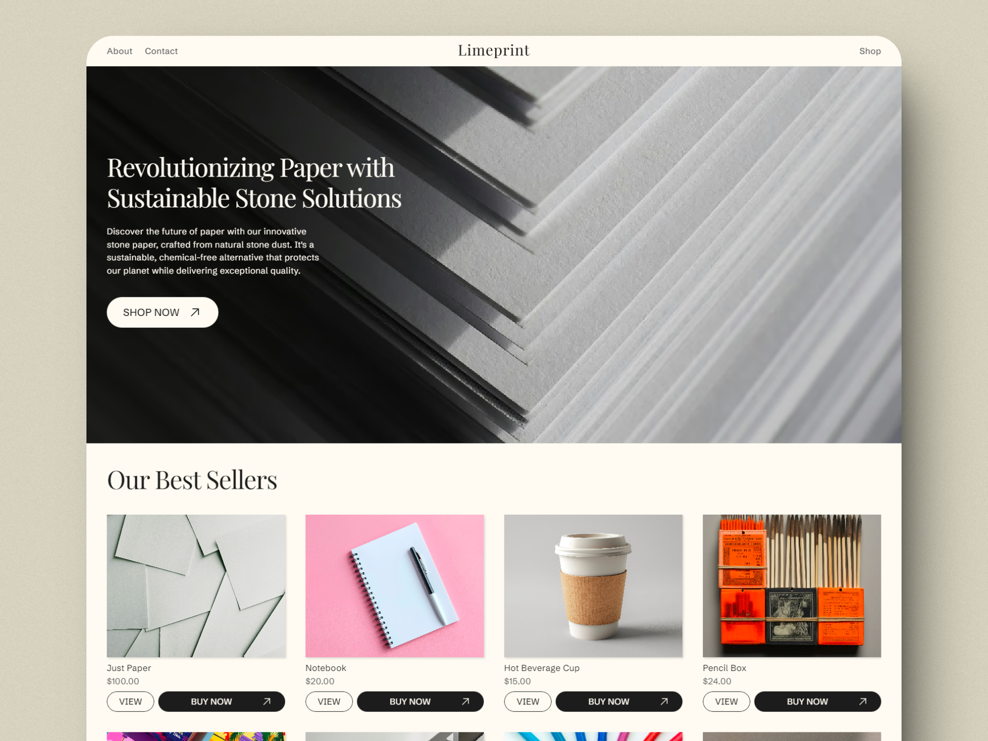 Screenshot 1 of Limeprint