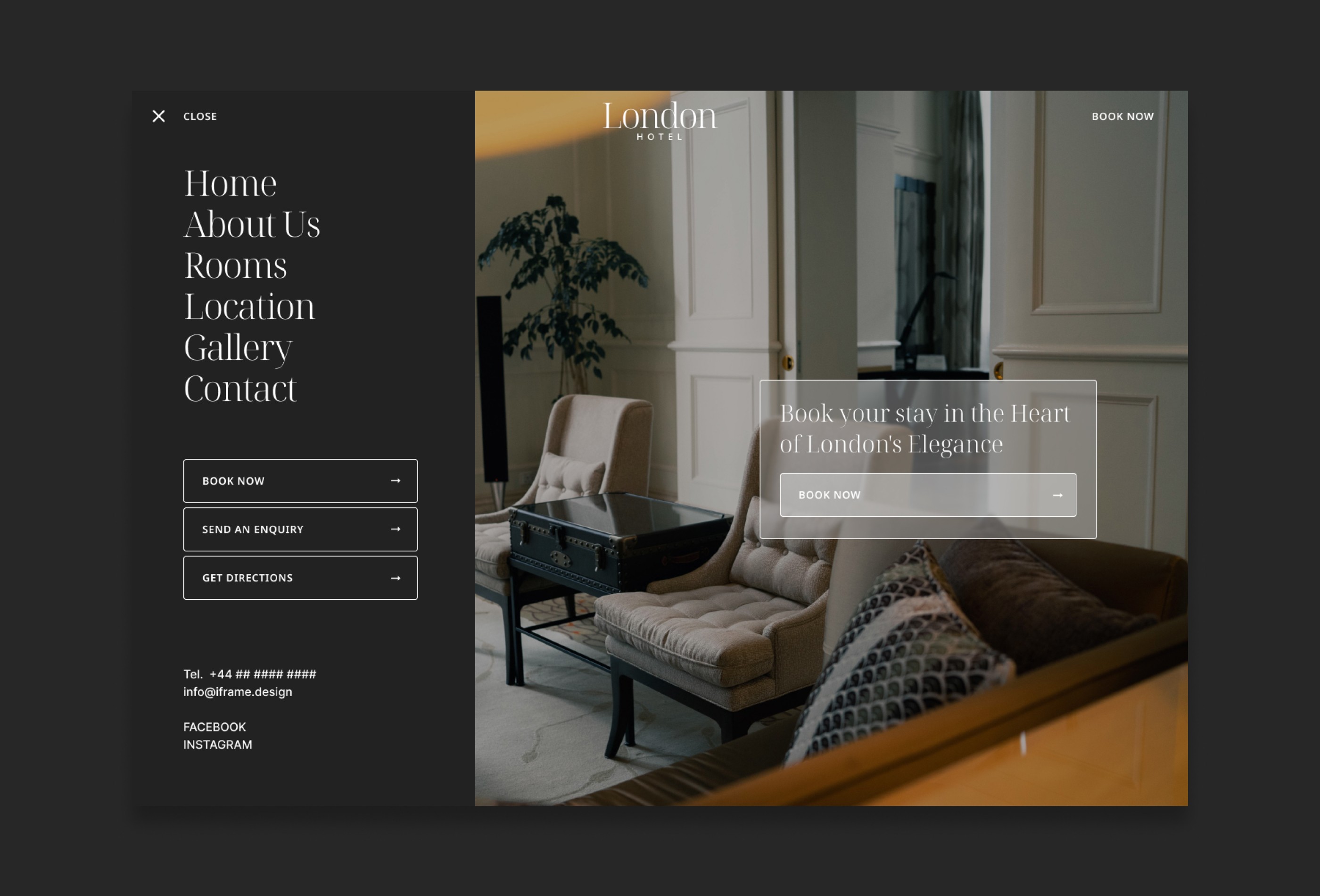 Screenshot 3 of LondonHotel