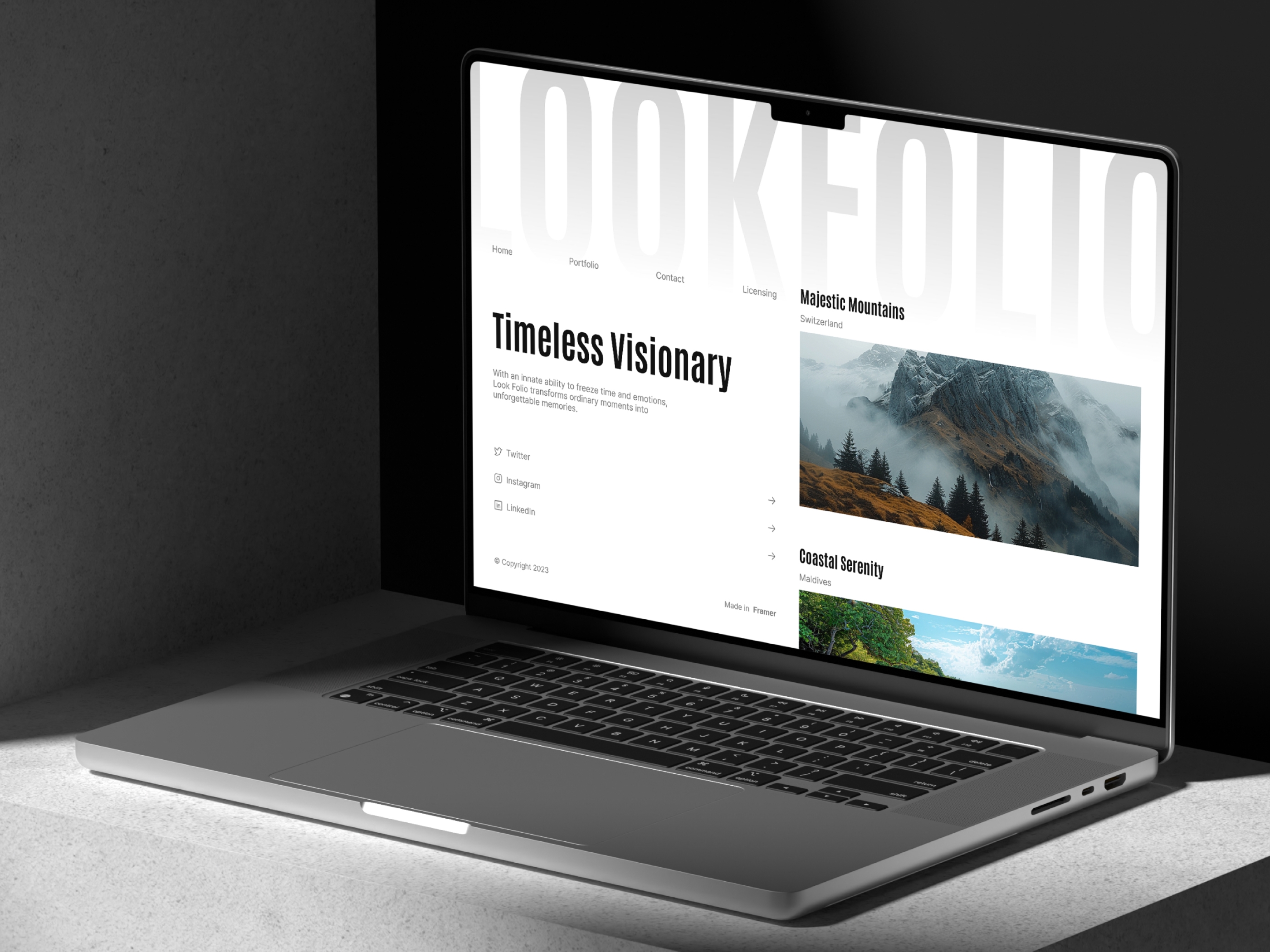 Screenshot 1 of LookFolio