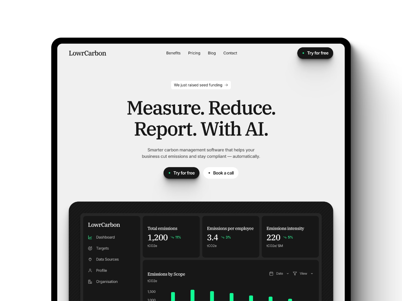 Screenshot 1 of LowrCarbon