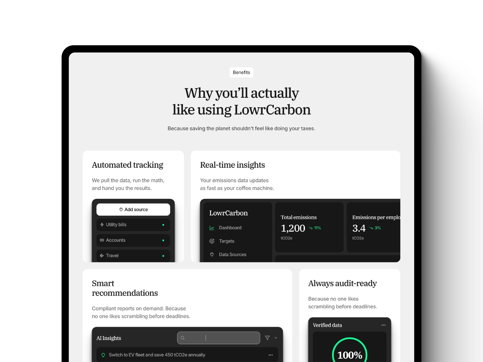 Screenshot 2 of LowrCarbon