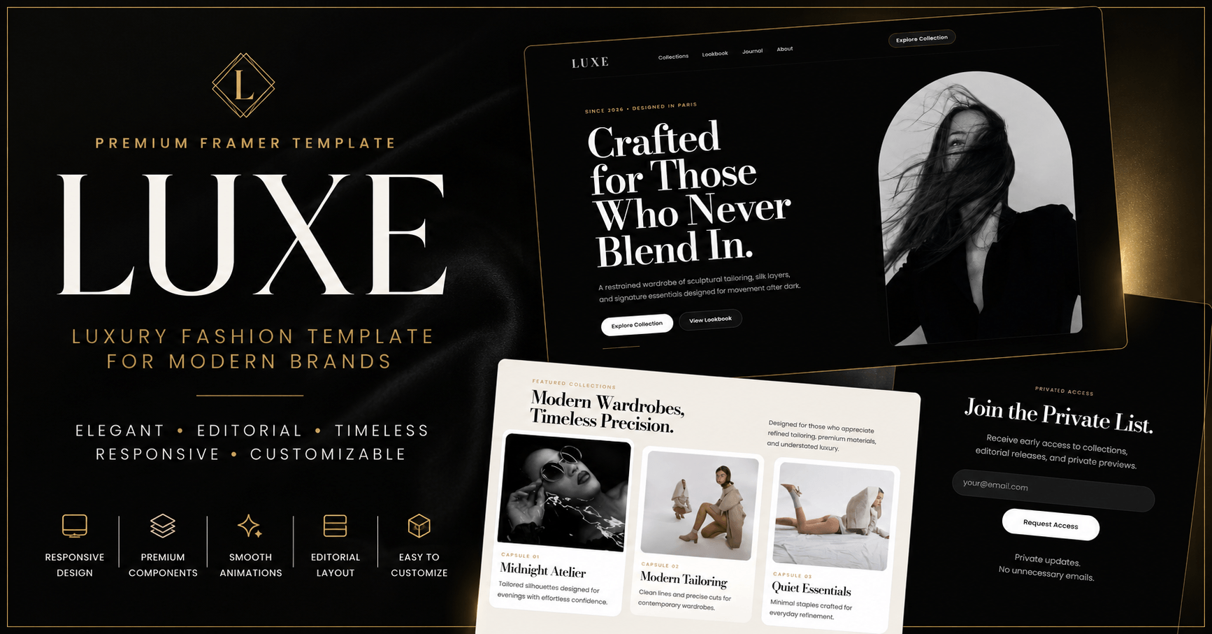 Screenshot 1 of LUXE Editorial
