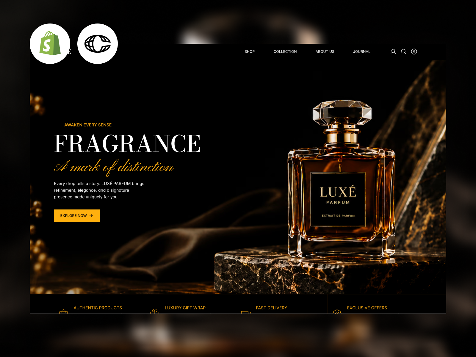 Screenshot 1 of LUXE Parfum