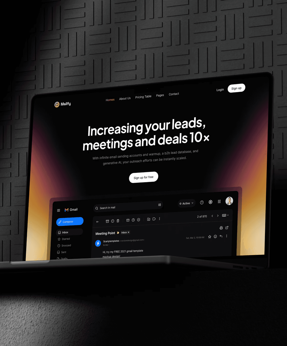 Screenshot 1 of Mailify