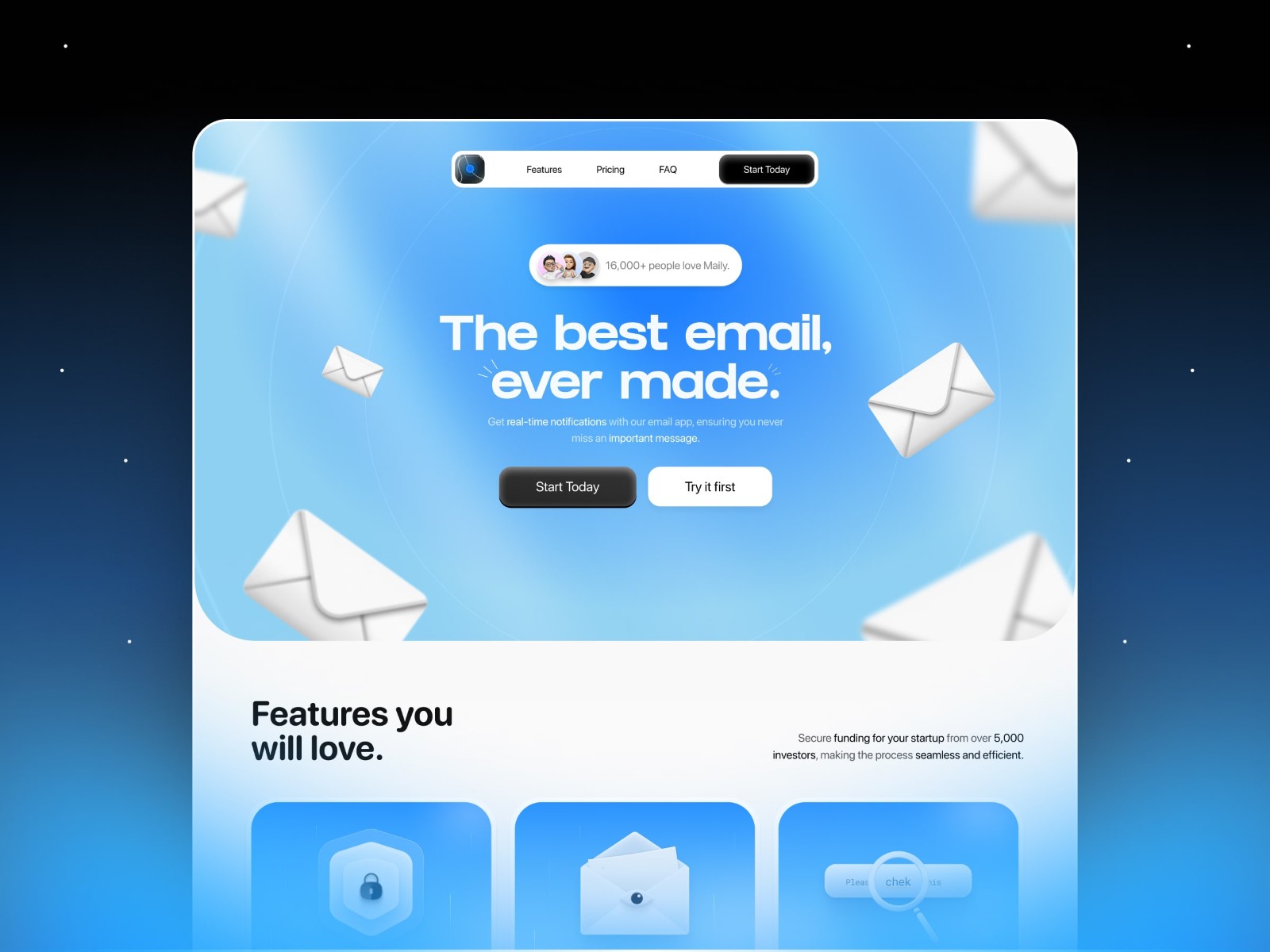 Screenshot 1 of Maily