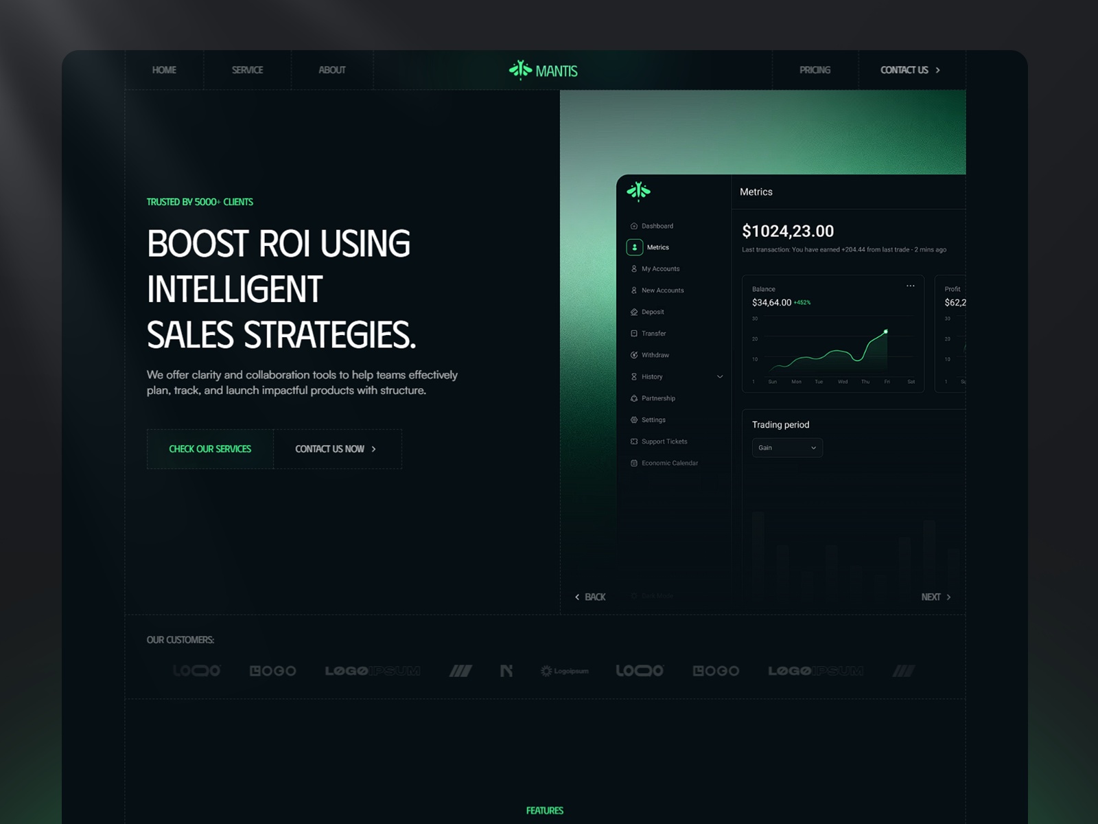 Screenshot 1 of Mantis