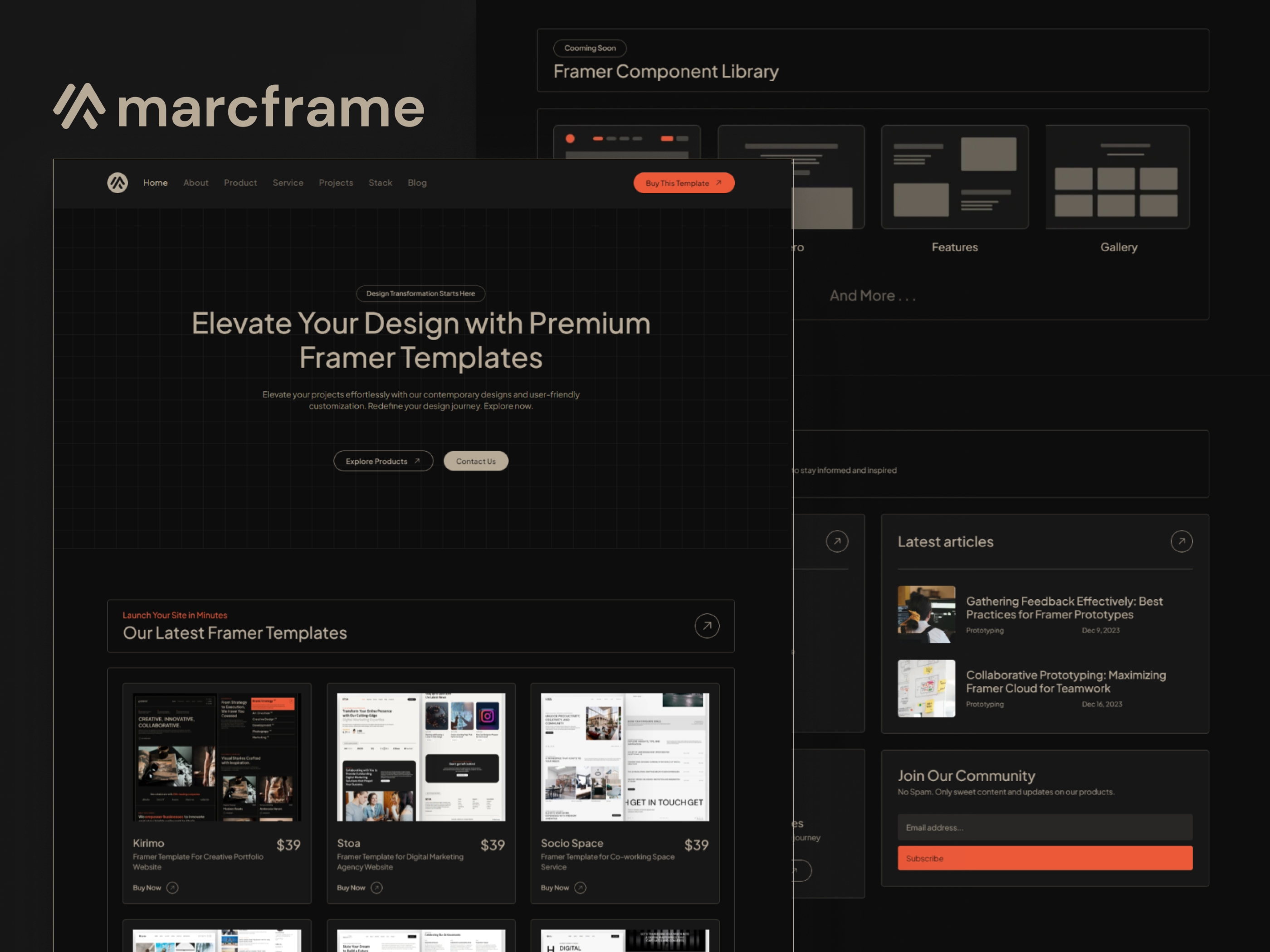 Screenshot 1 of Marcframe