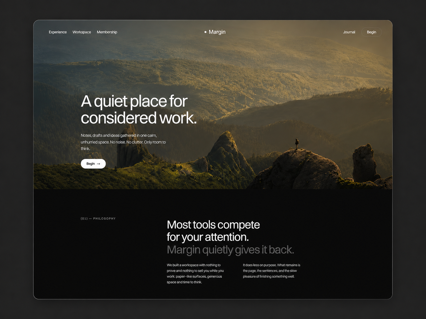 Screenshot 1 of Margin Template