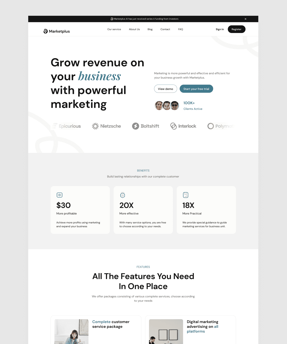Screenshot 1 of Marketplus