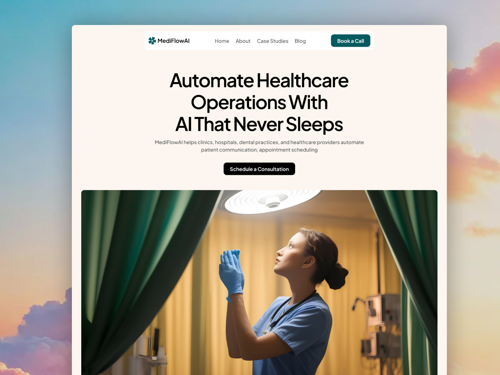 Screenshot 1 of MediFlowAI