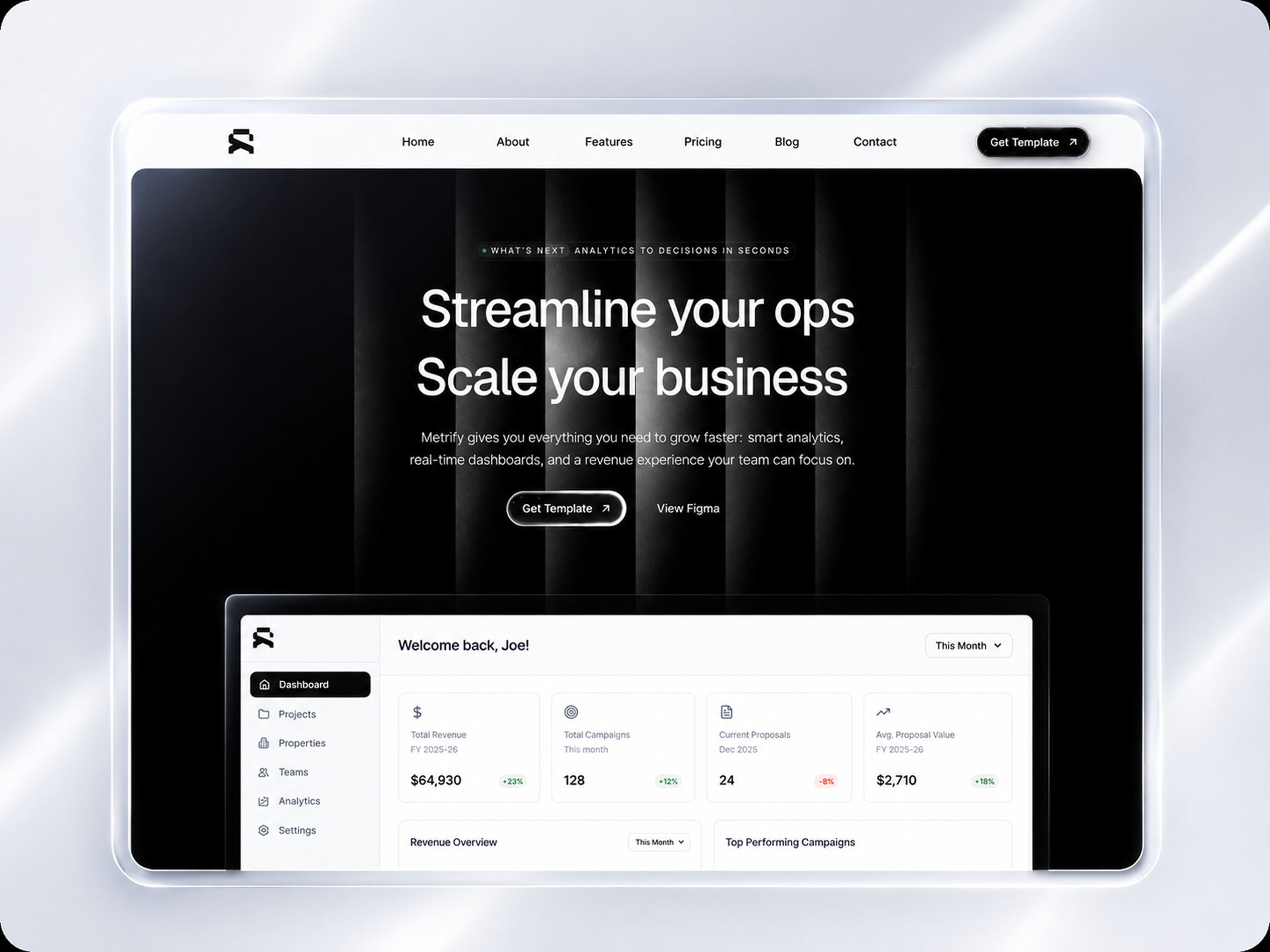 Screenshot 1 of Metrify