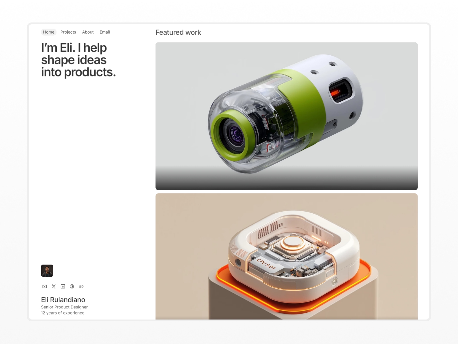 Screenshot 1 of Minfolio