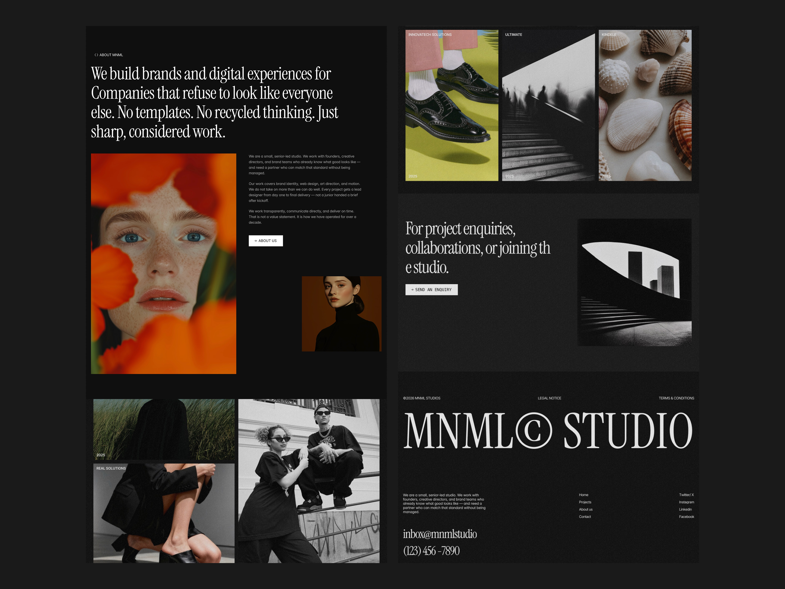 Screenshot 1 of MNML Studio