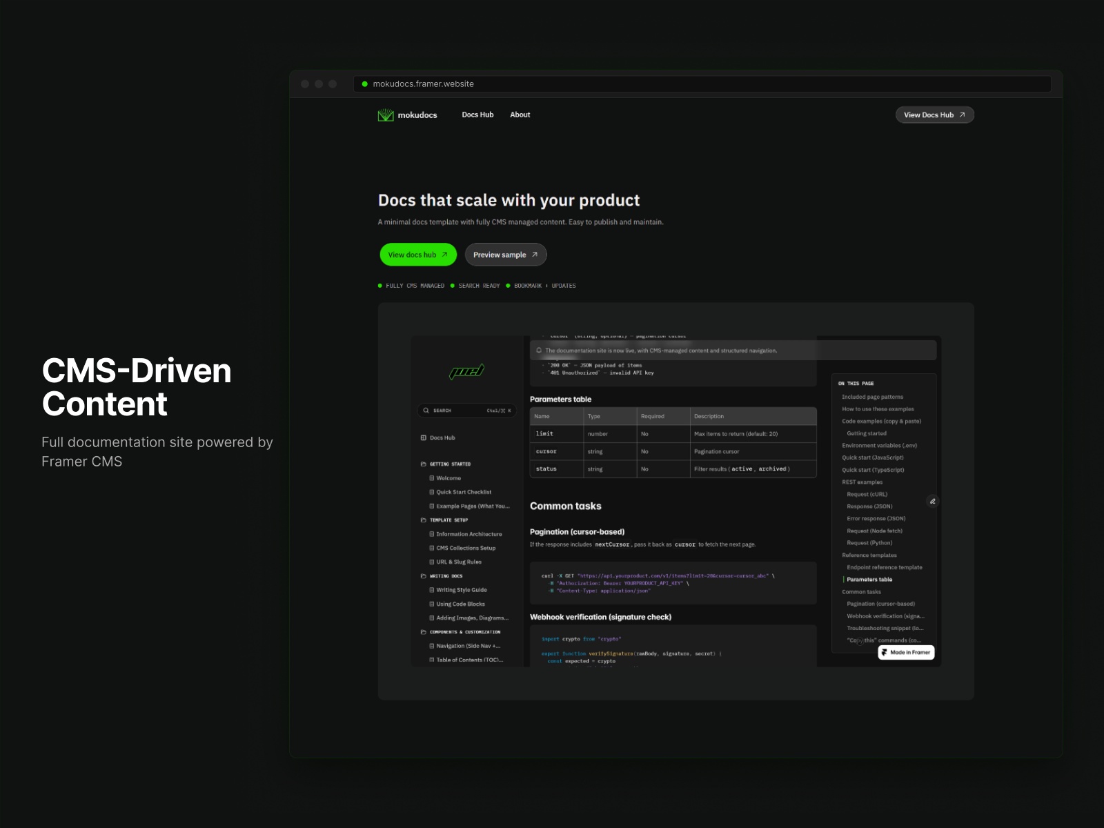Screenshot 1 of MokuDocs