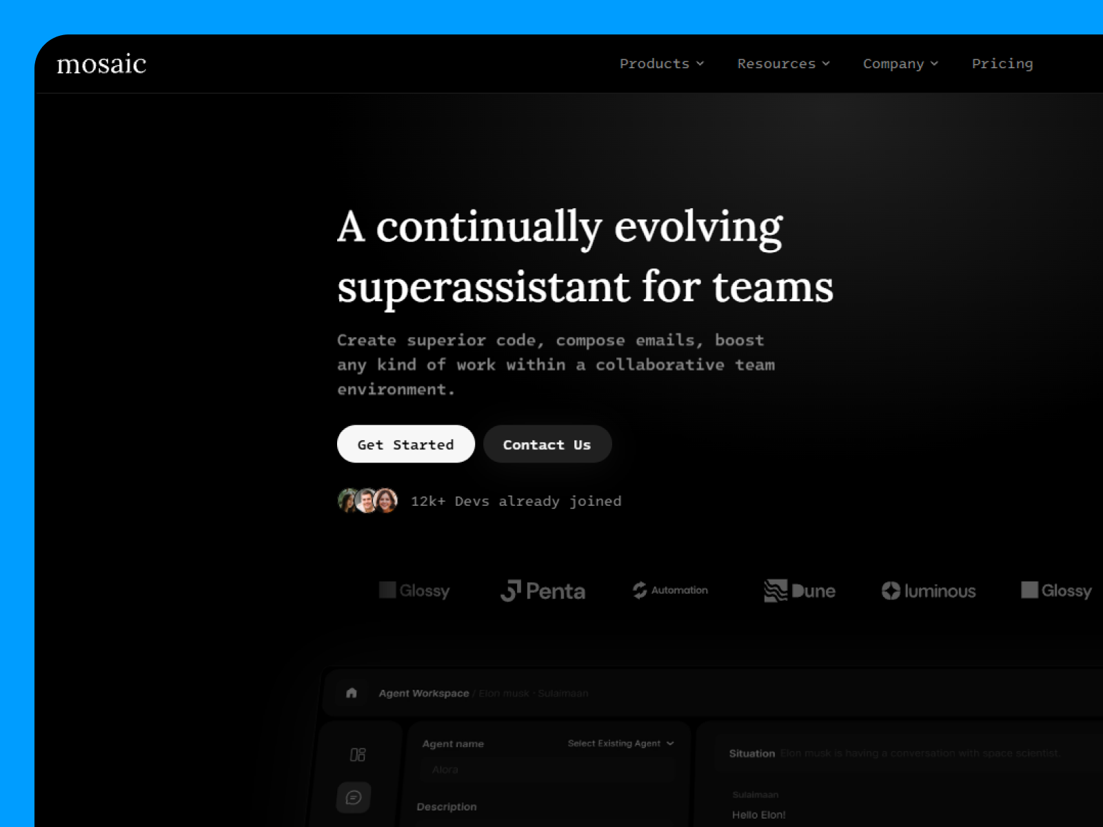 Screenshot 1 of mosaic, be the first