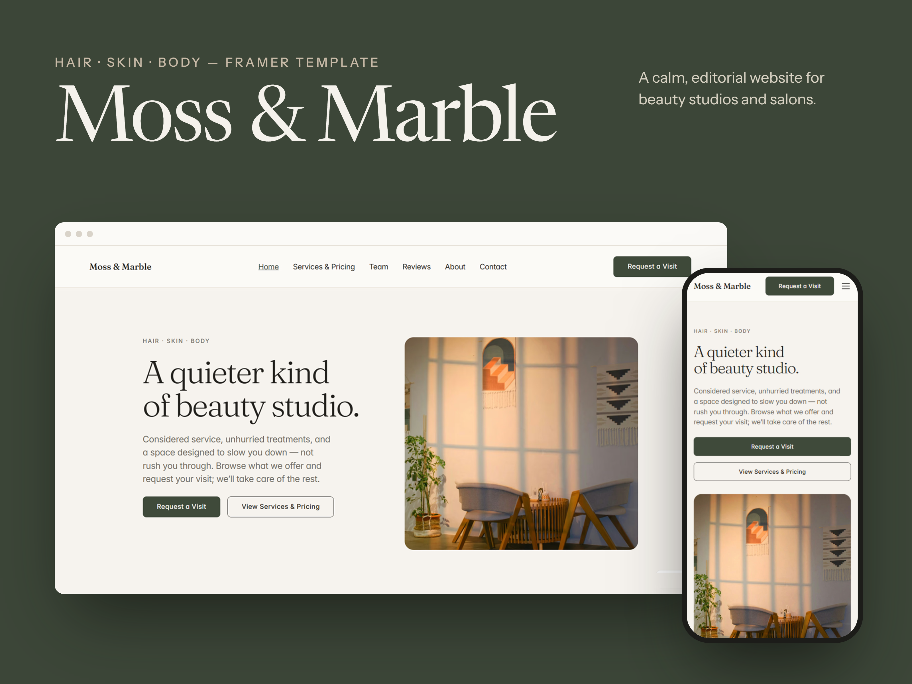 Screenshot 1 of Moss & Marble