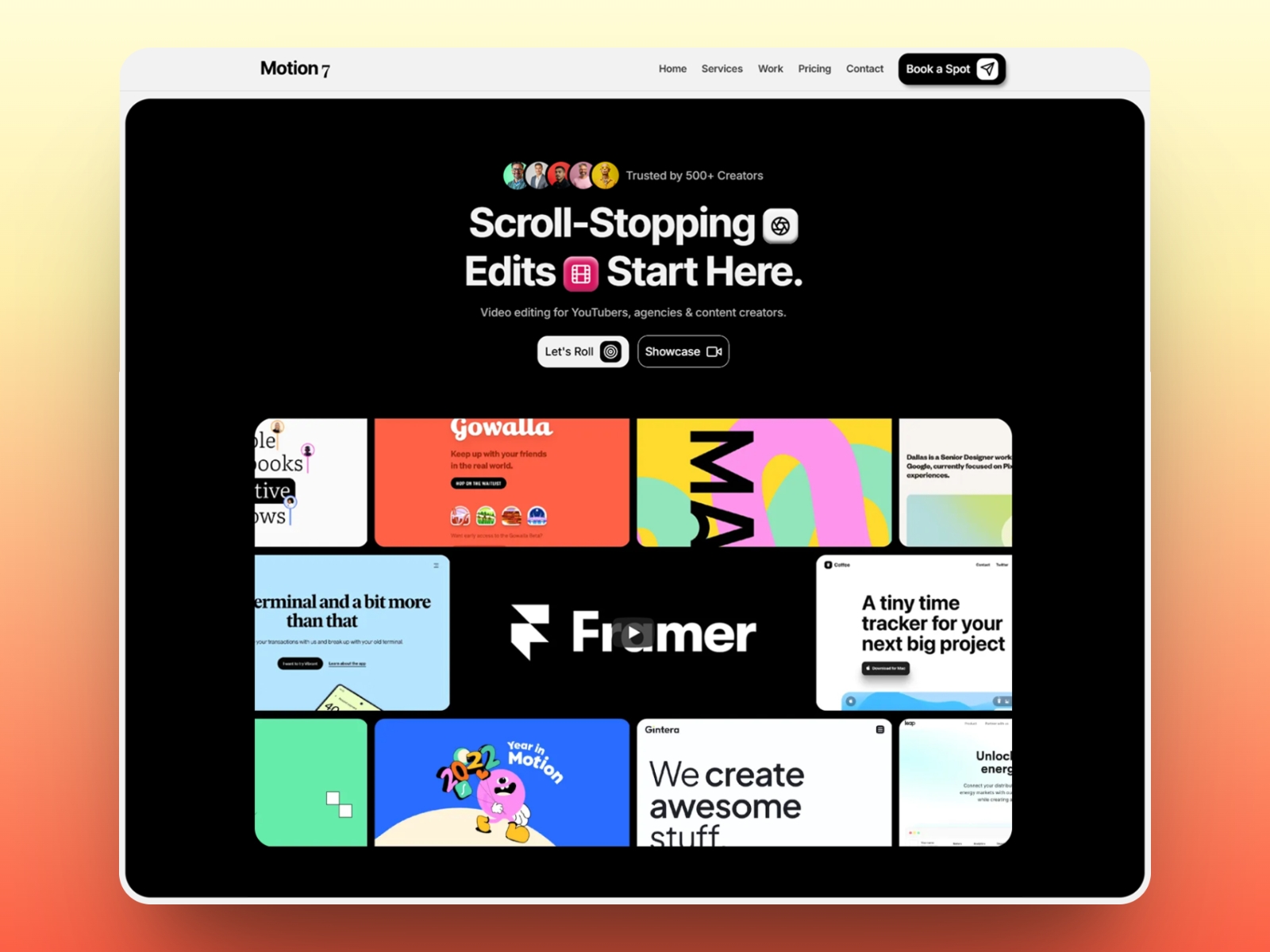 Screenshot 1 of Motion7