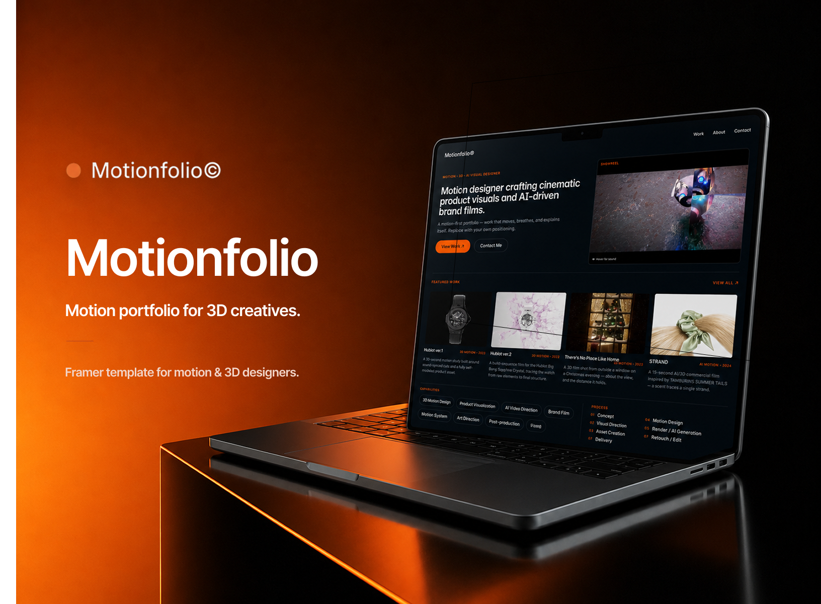 Screenshot 1 of Motionfolio©