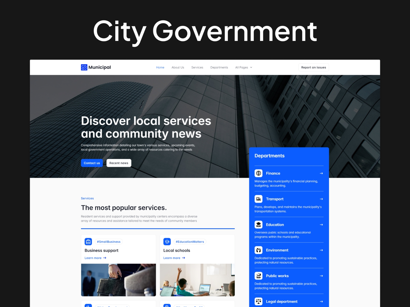 Screenshot 1 of Municipal