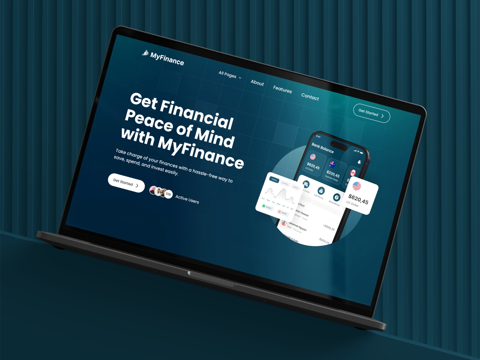 Screenshot 1 of MyFinance