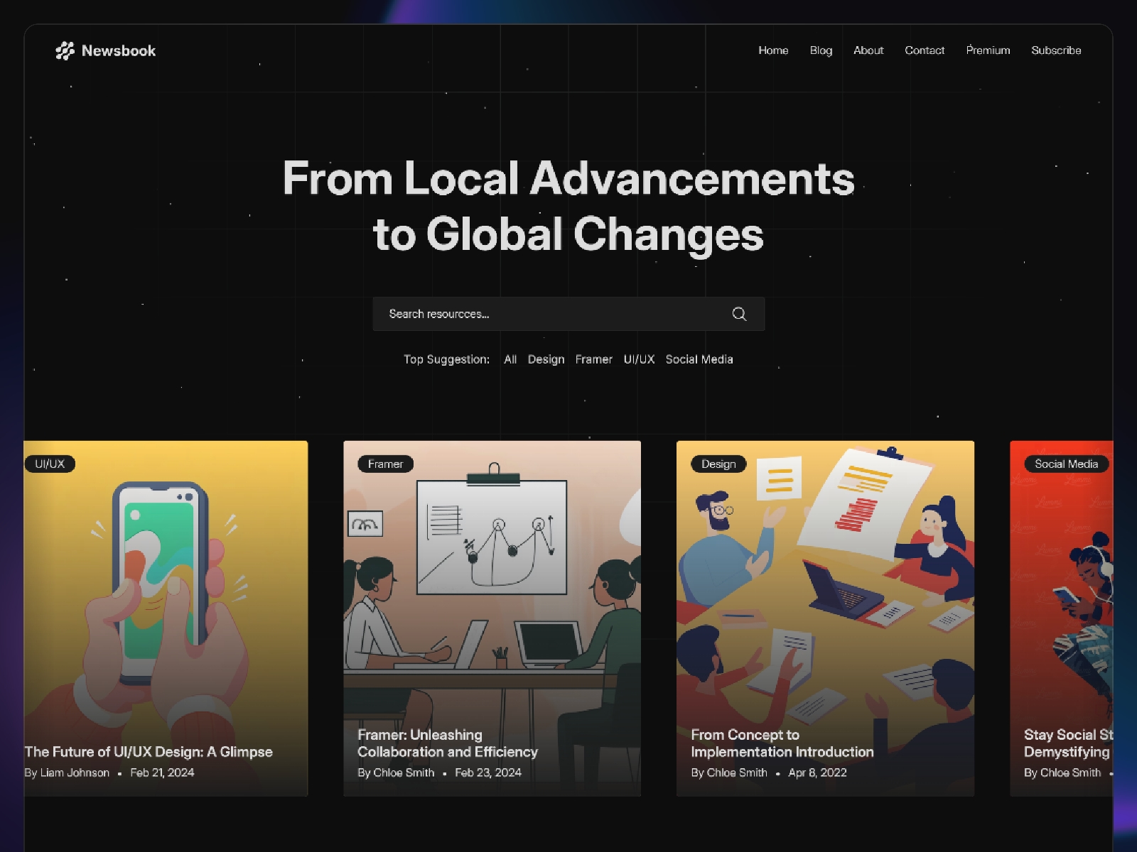 Screenshot 1 of Newsbook