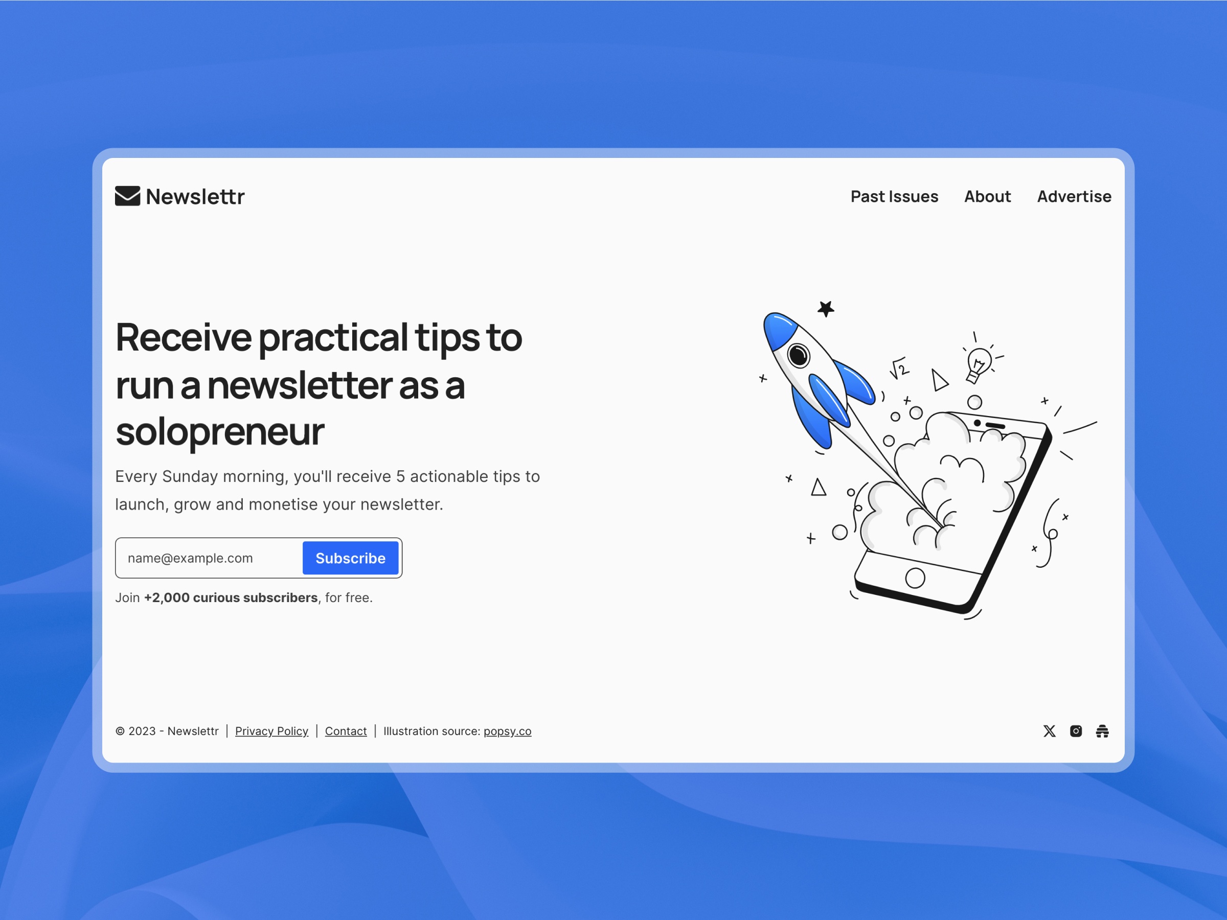 Screenshot 3 of Newslettr