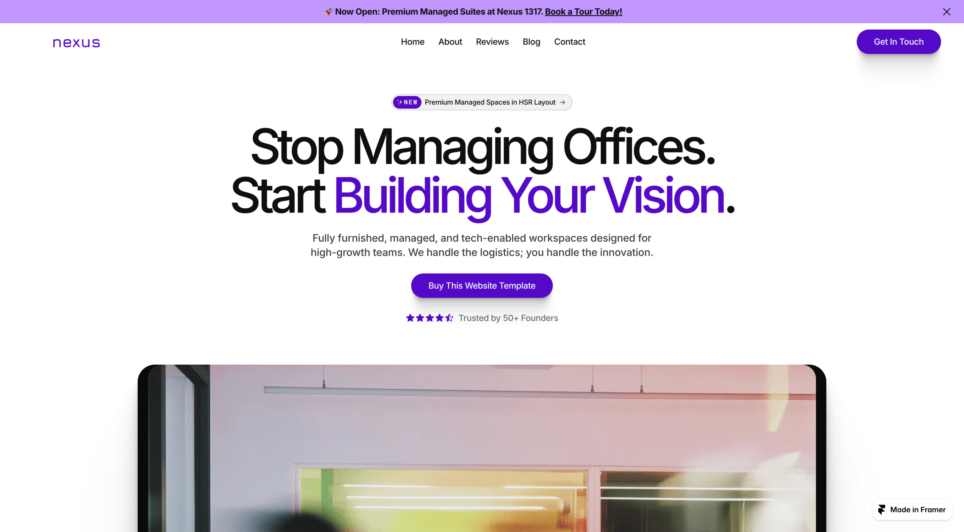 Screenshot 1 of Nexus Coworking